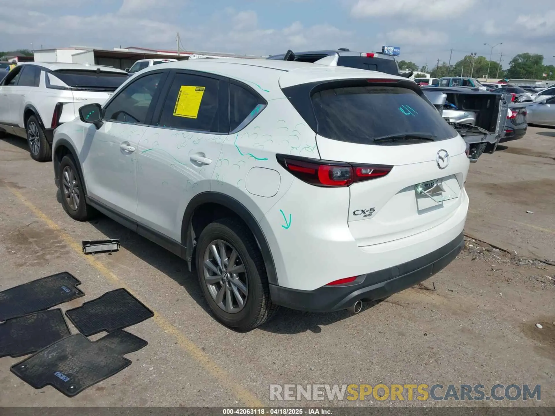 3 Photograph of a damaged car JM3KFBBM4P0164680 MAZDA CX-5 2023