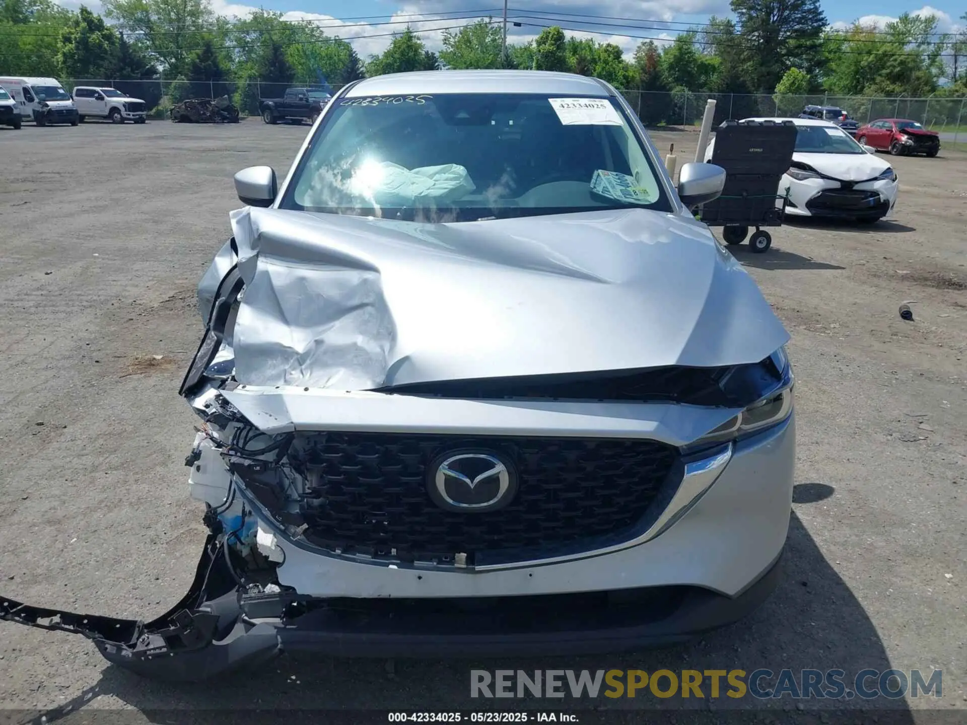 12 Photograph of a damaged car JM3KFBBM4P0280316 MAZDA CX-5 2023