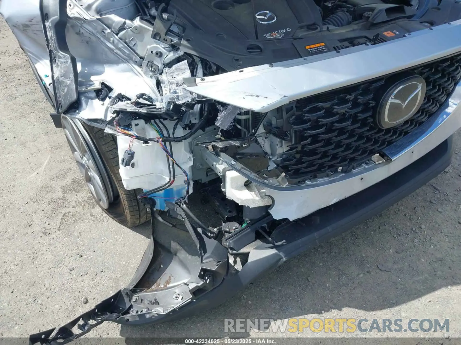 6 Photograph of a damaged car JM3KFBBM4P0280316 MAZDA CX-5 2023