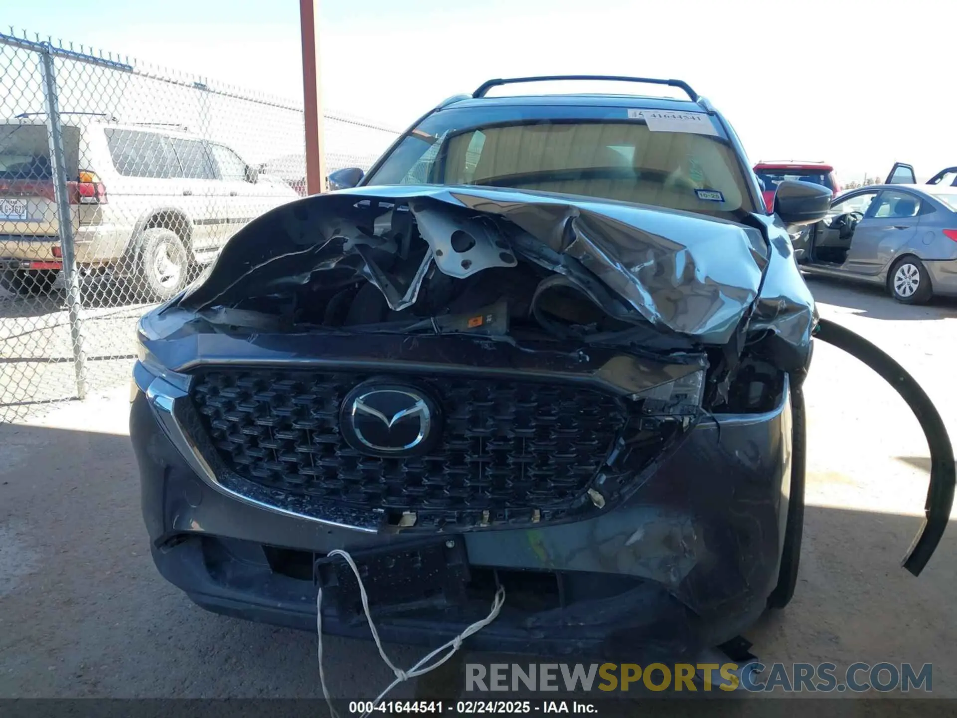 6 Photograph of a damaged car JM3KFBBM4P0291283 MAZDA CX-5 2023
