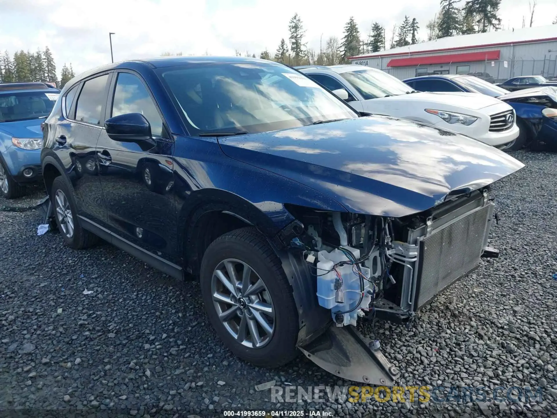 1 Photograph of a damaged car JM3KFBBM5P0150836 MAZDA CX-5 2023