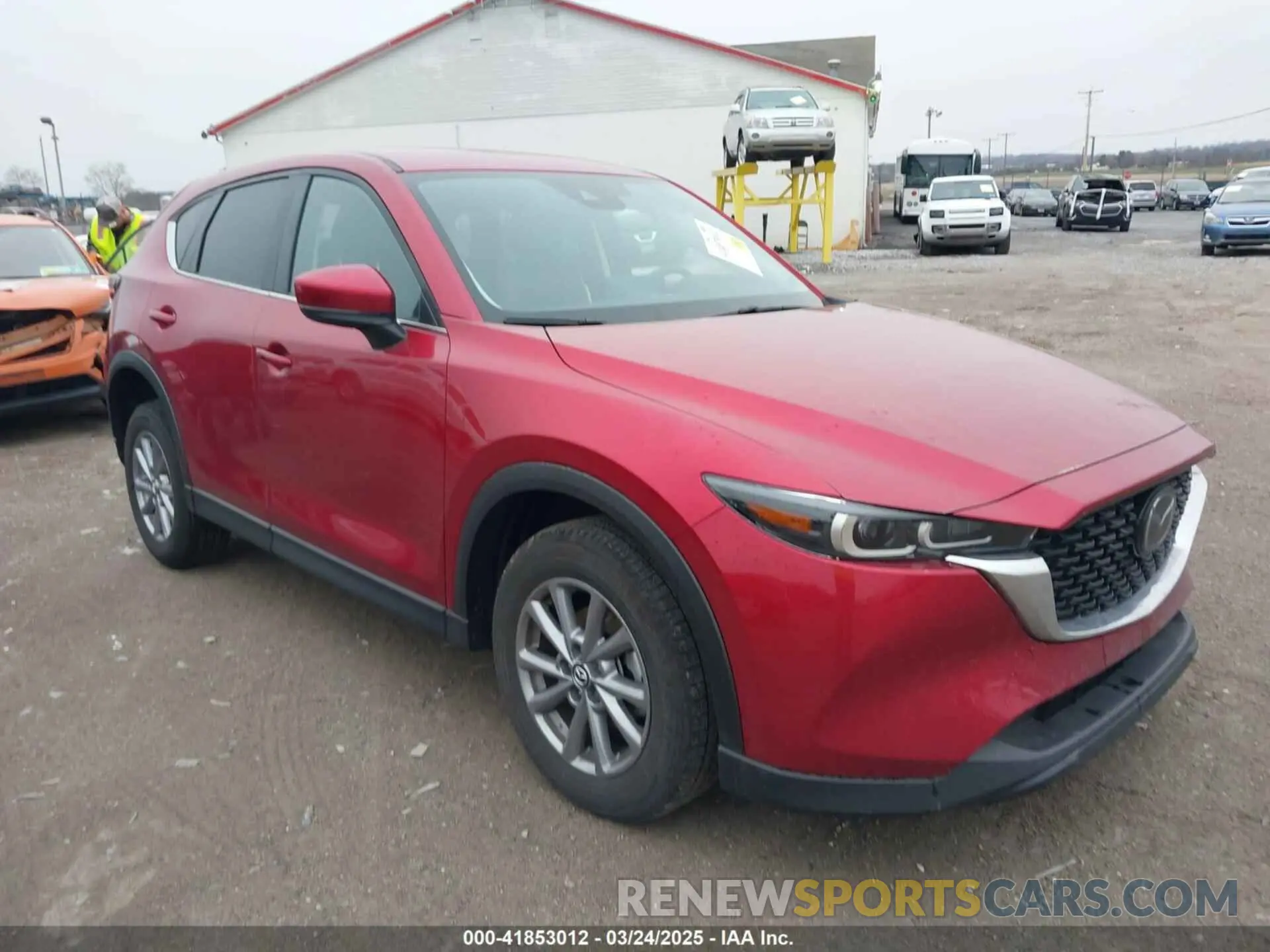 1 Photograph of a damaged car JM3KFBBM6P0252808 MAZDA CX-5 2023