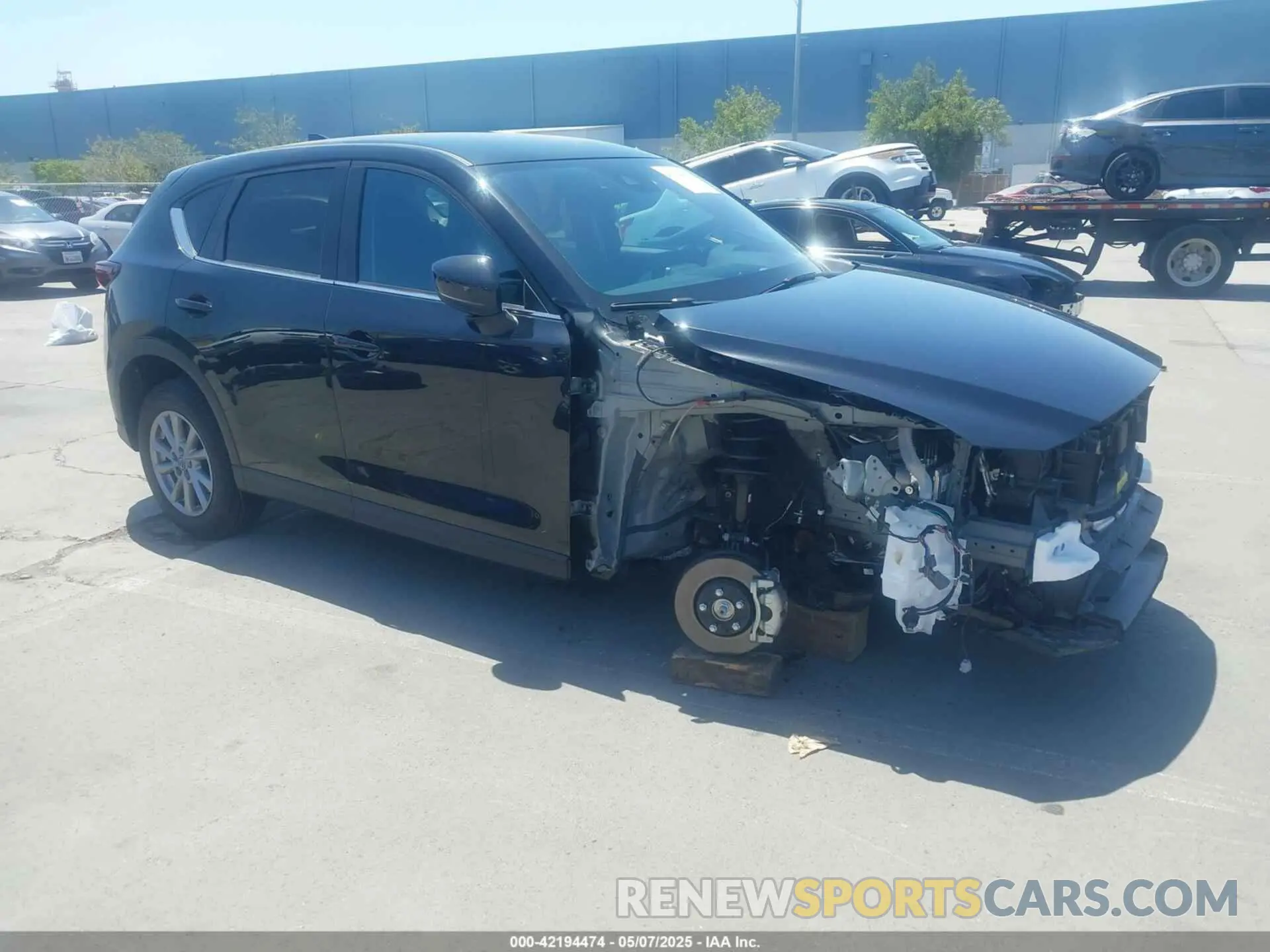 1 Photograph of a damaged car JM3KFBBM6P0266515 MAZDA CX-5 2023