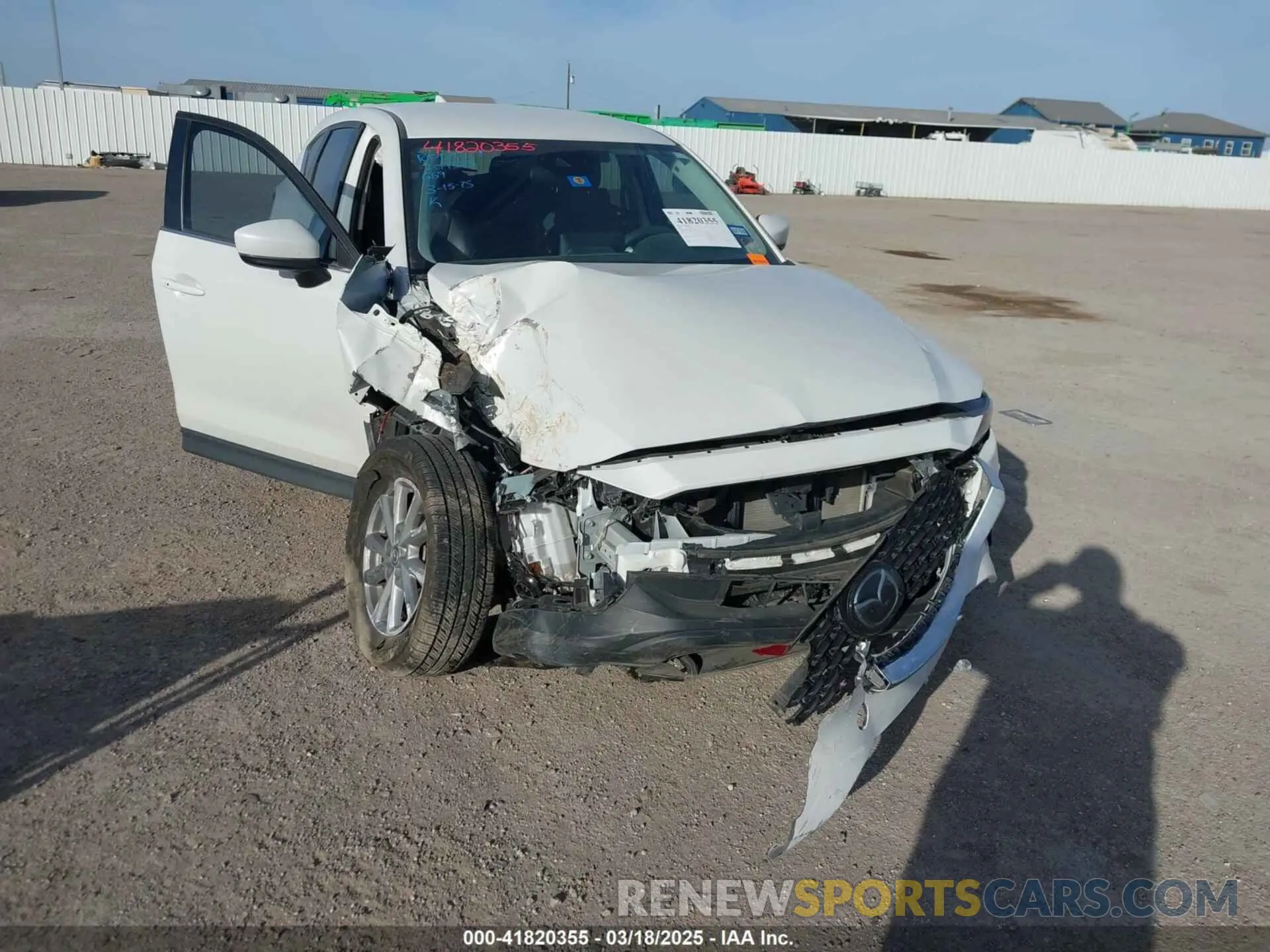 6 Photograph of a damaged car JM3KFBBM7P0285042 MAZDA CX-5 2023