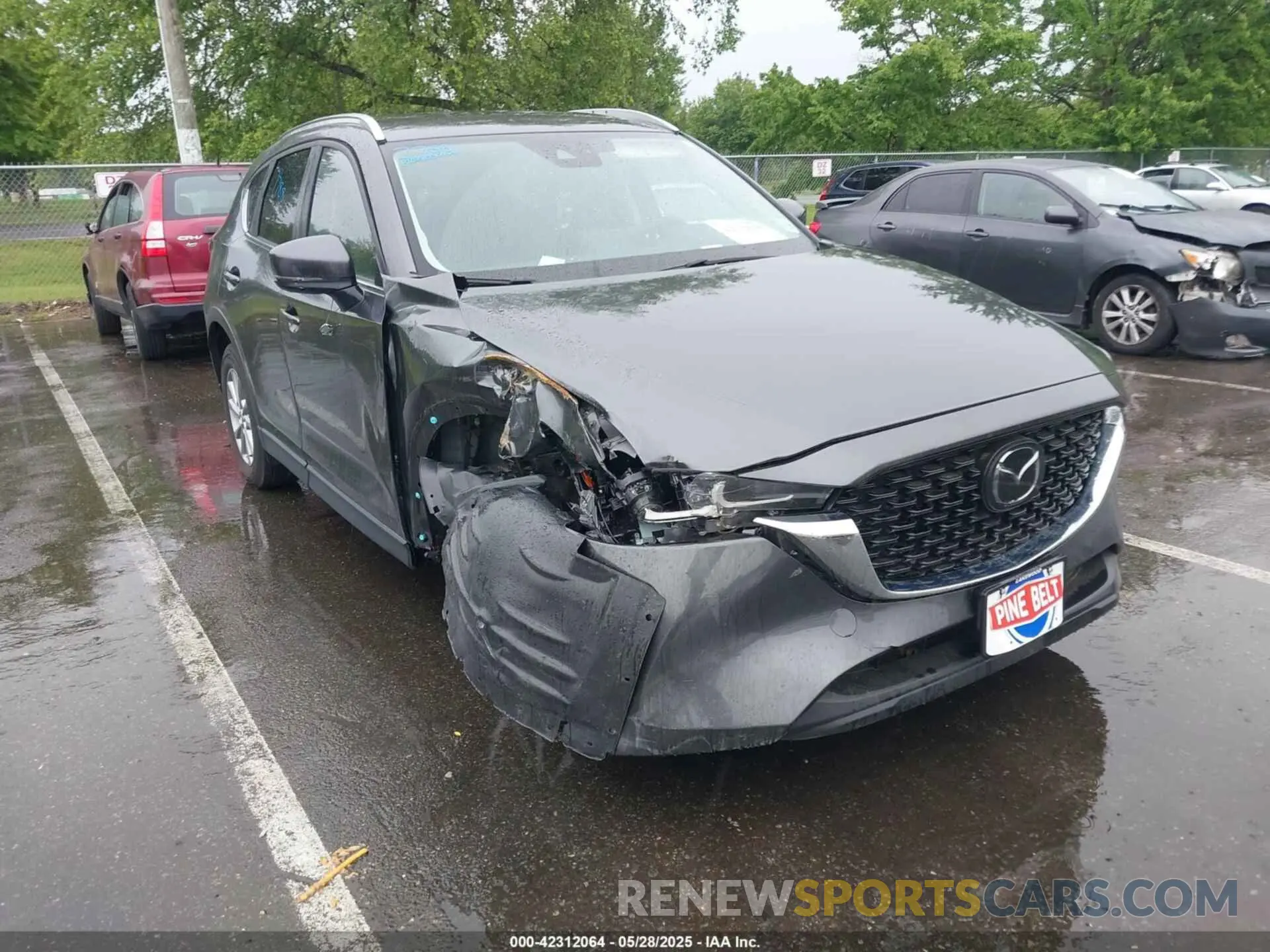 1 Photograph of a damaged car JM3KFBBM8P0138342 MAZDA CX-5 2023