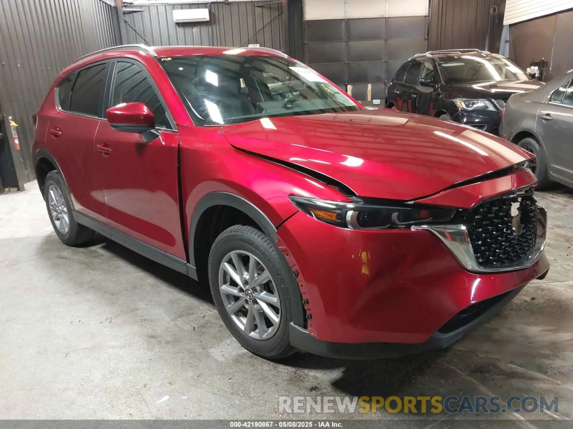 1 Photograph of a damaged car JM3KFBBM8P0194734 MAZDA CX-5 2023