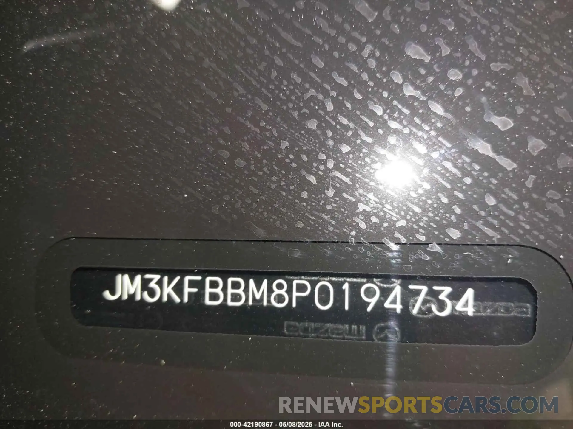 17 Photograph of a damaged car JM3KFBBM8P0194734 MAZDA CX-5 2023