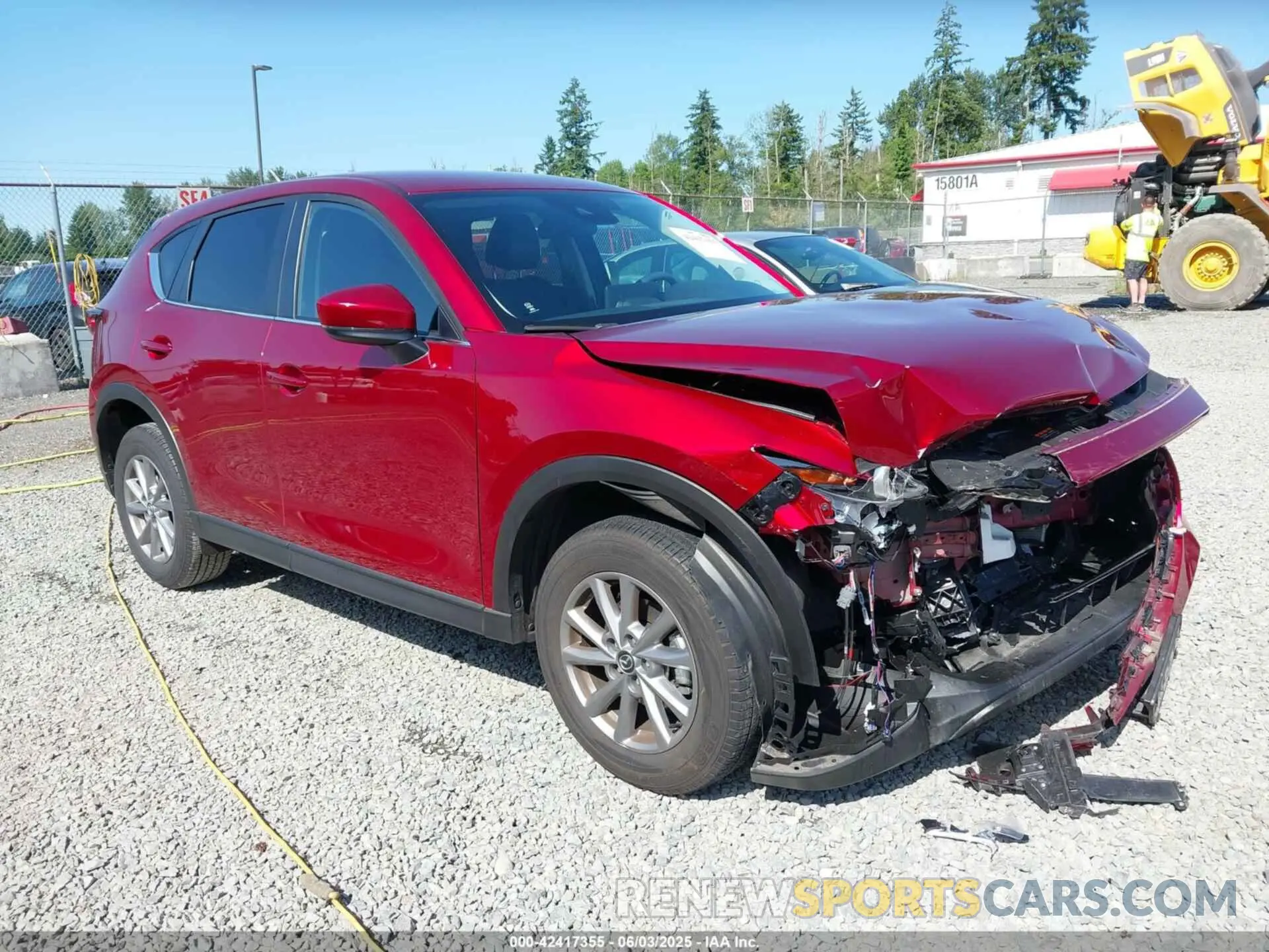 1 Photograph of a damaged car JM3KFBBM8P0255872 MAZDA CX-5 2023