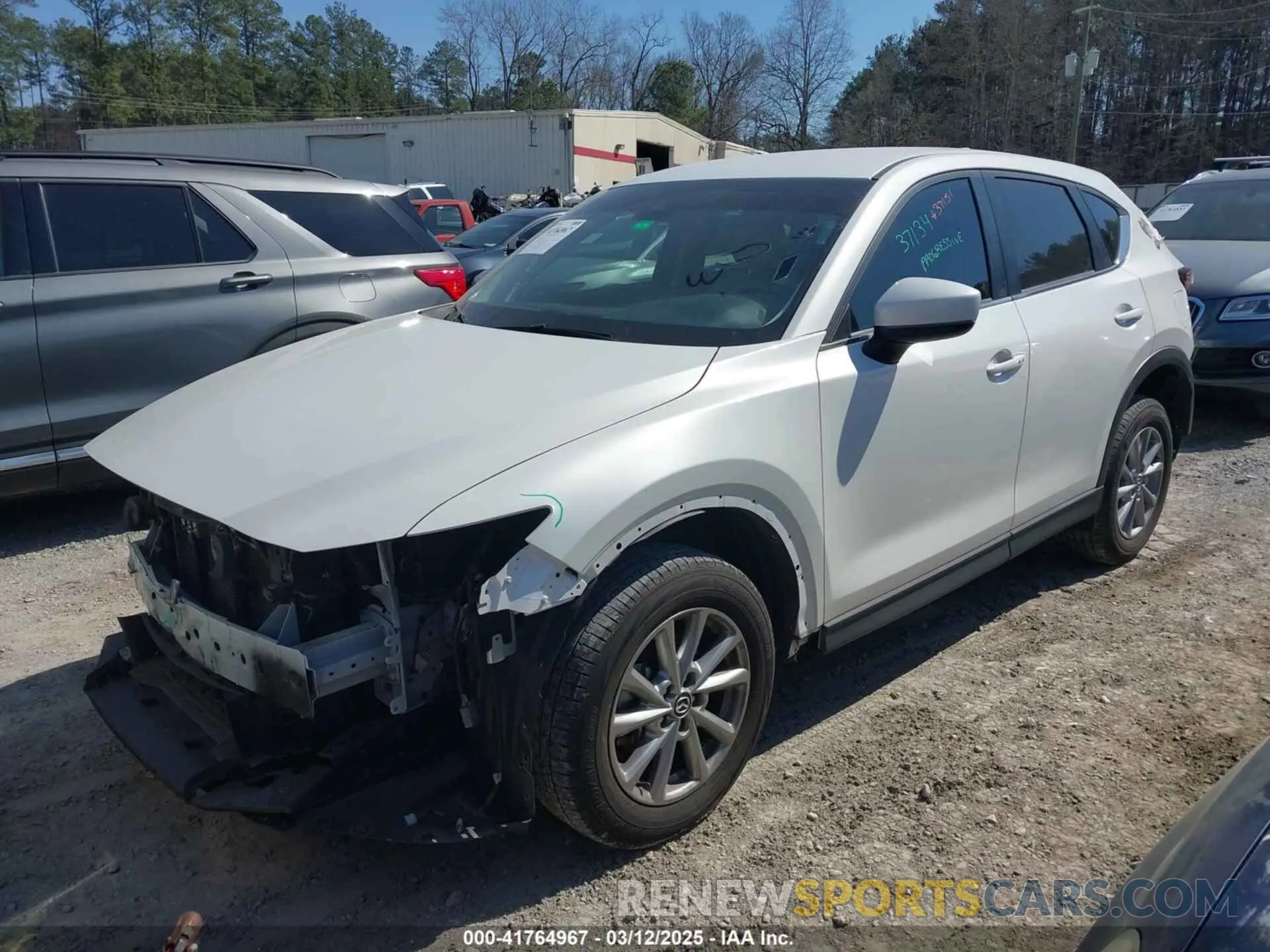 2 Photograph of a damaged car JM3KFBBMXP0170628 MAZDA CX-5 2023