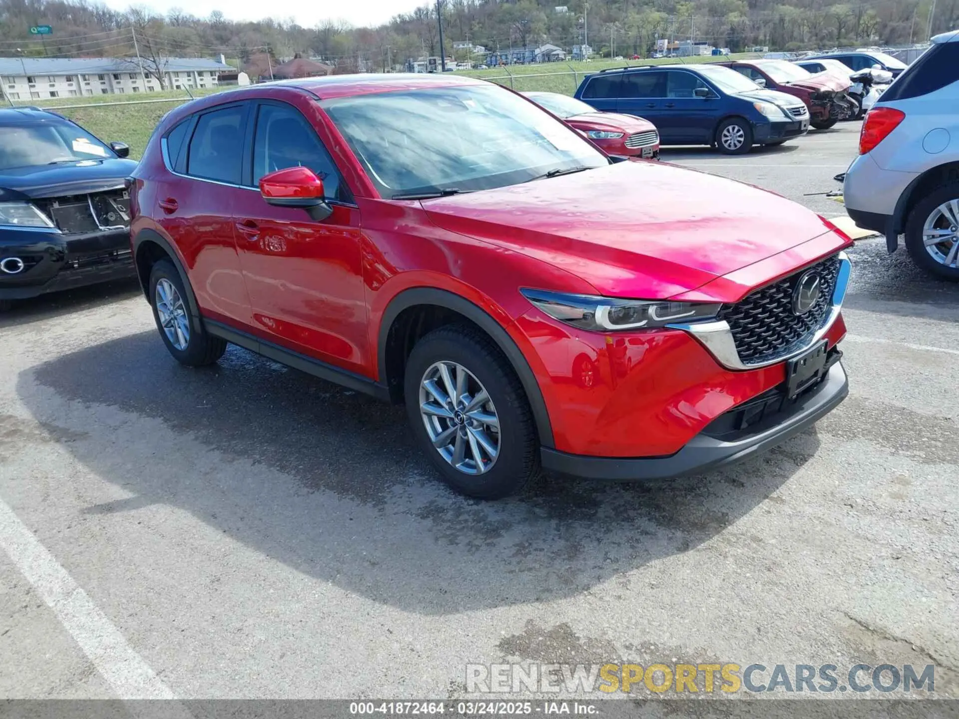 1 Photograph of a damaged car JM3KFBCM1P0192760 MAZDA CX-5 2023
