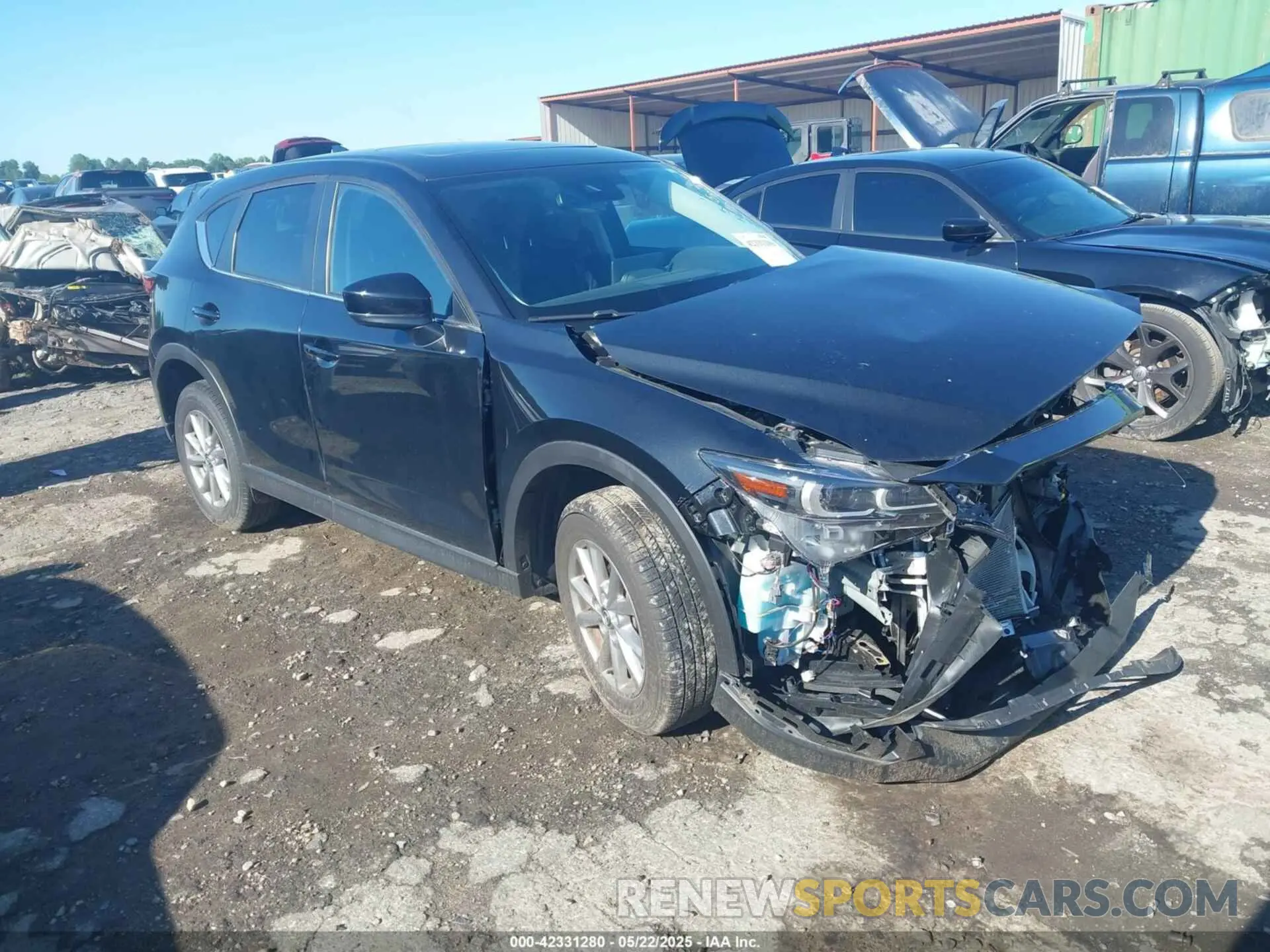 1 Photograph of a damaged car JM3KFBCM1P0264122 MAZDA CX-5 2023