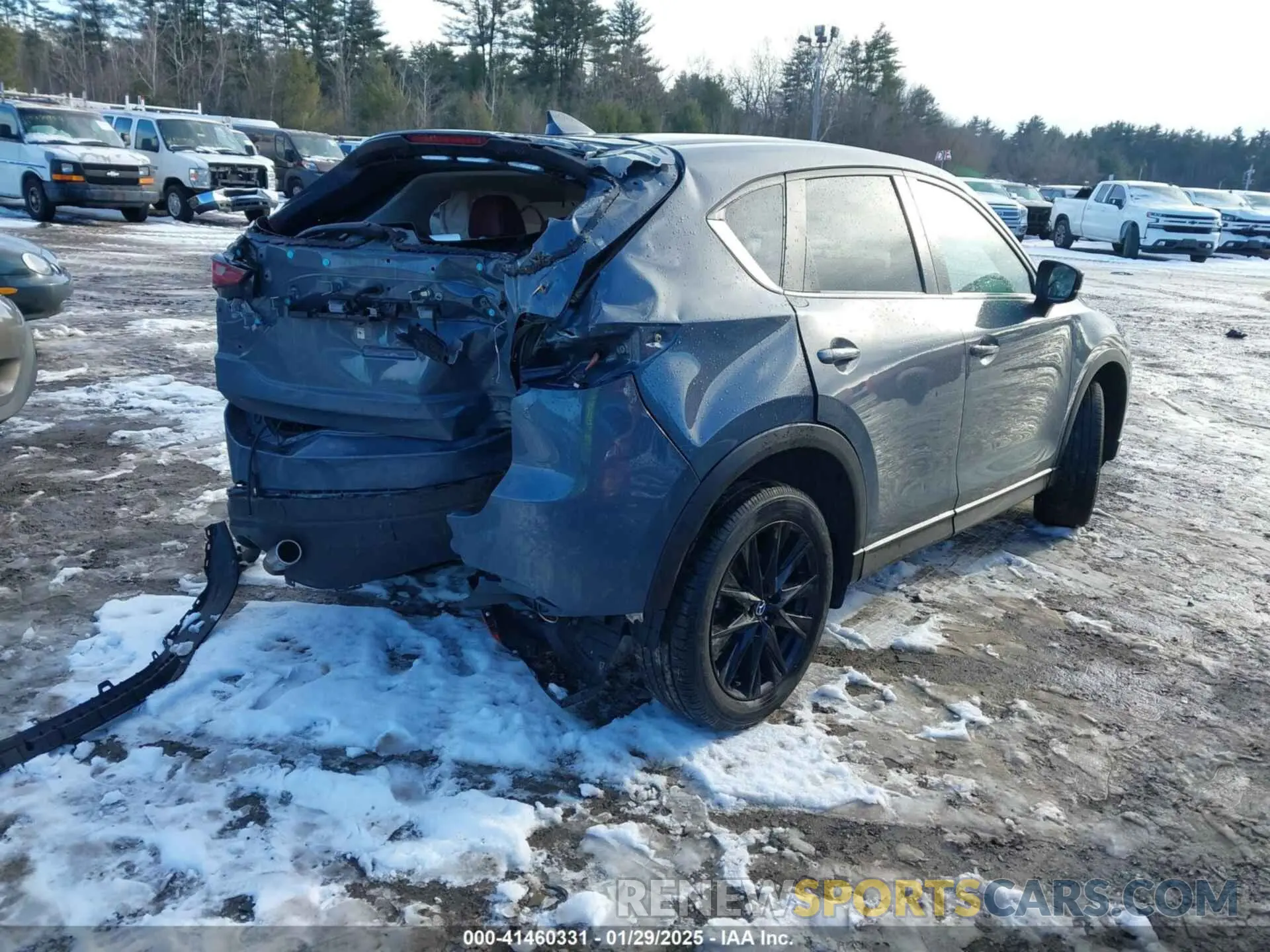 4 Photograph of a damaged car JM3KFBCM3P0219022 MAZDA CX-5 2023