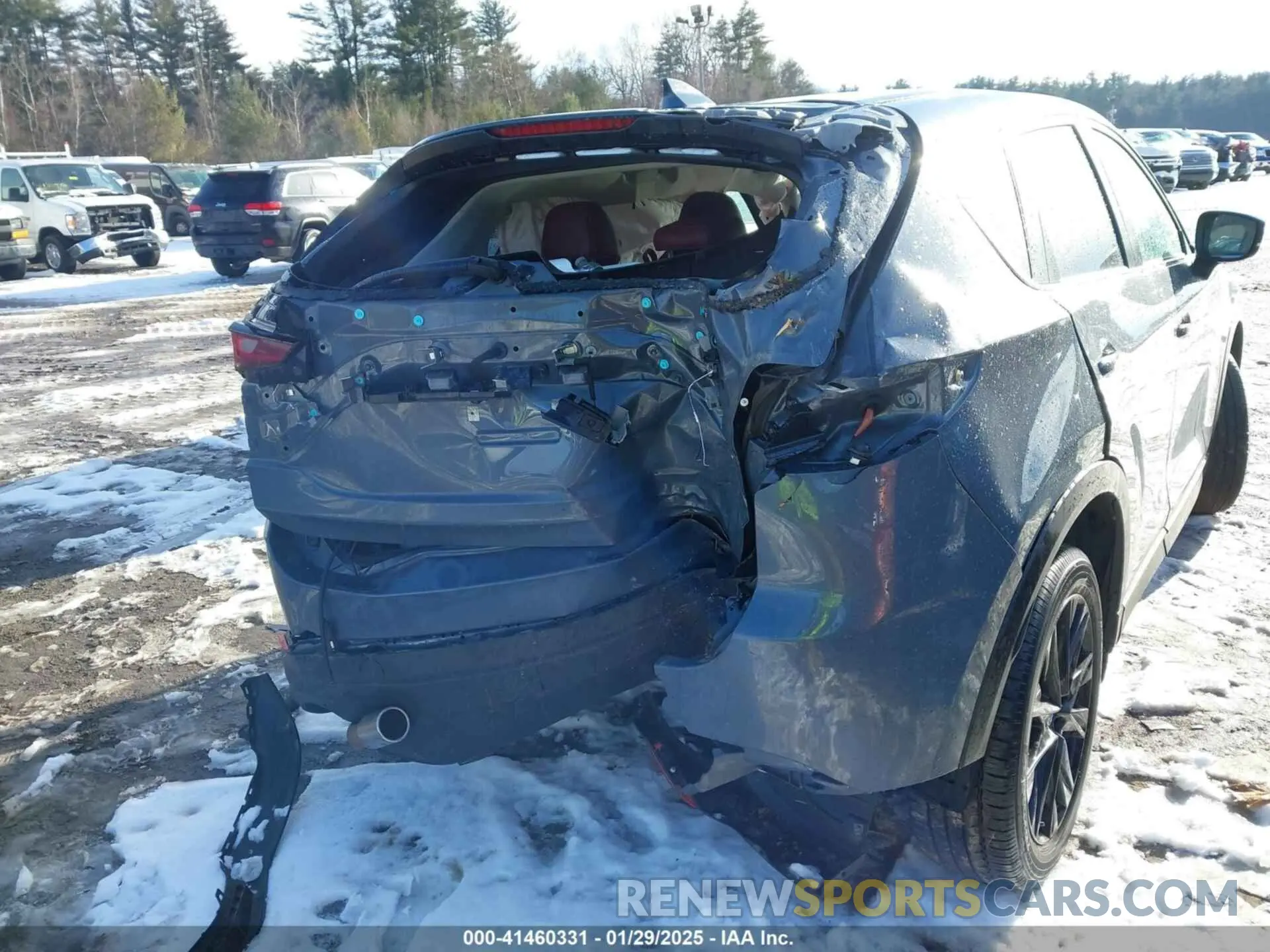 6 Photograph of a damaged car JM3KFBCM3P0219022 MAZDA CX-5 2023