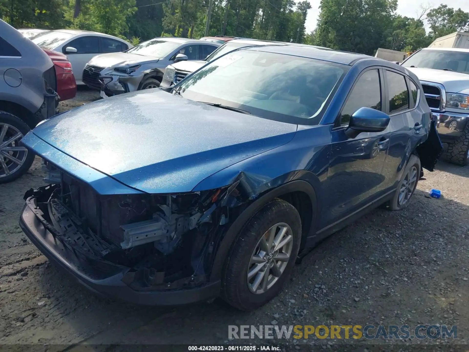 2 Photograph of a damaged car JM3KFBCM3P0255230 MAZDA CX-5 2023