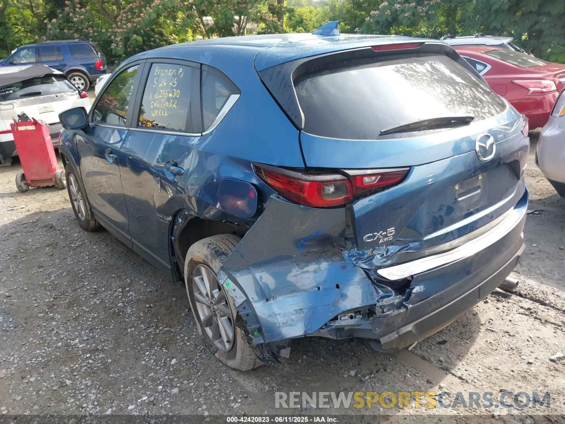 3 Photograph of a damaged car JM3KFBCM3P0255230 MAZDA CX-5 2023