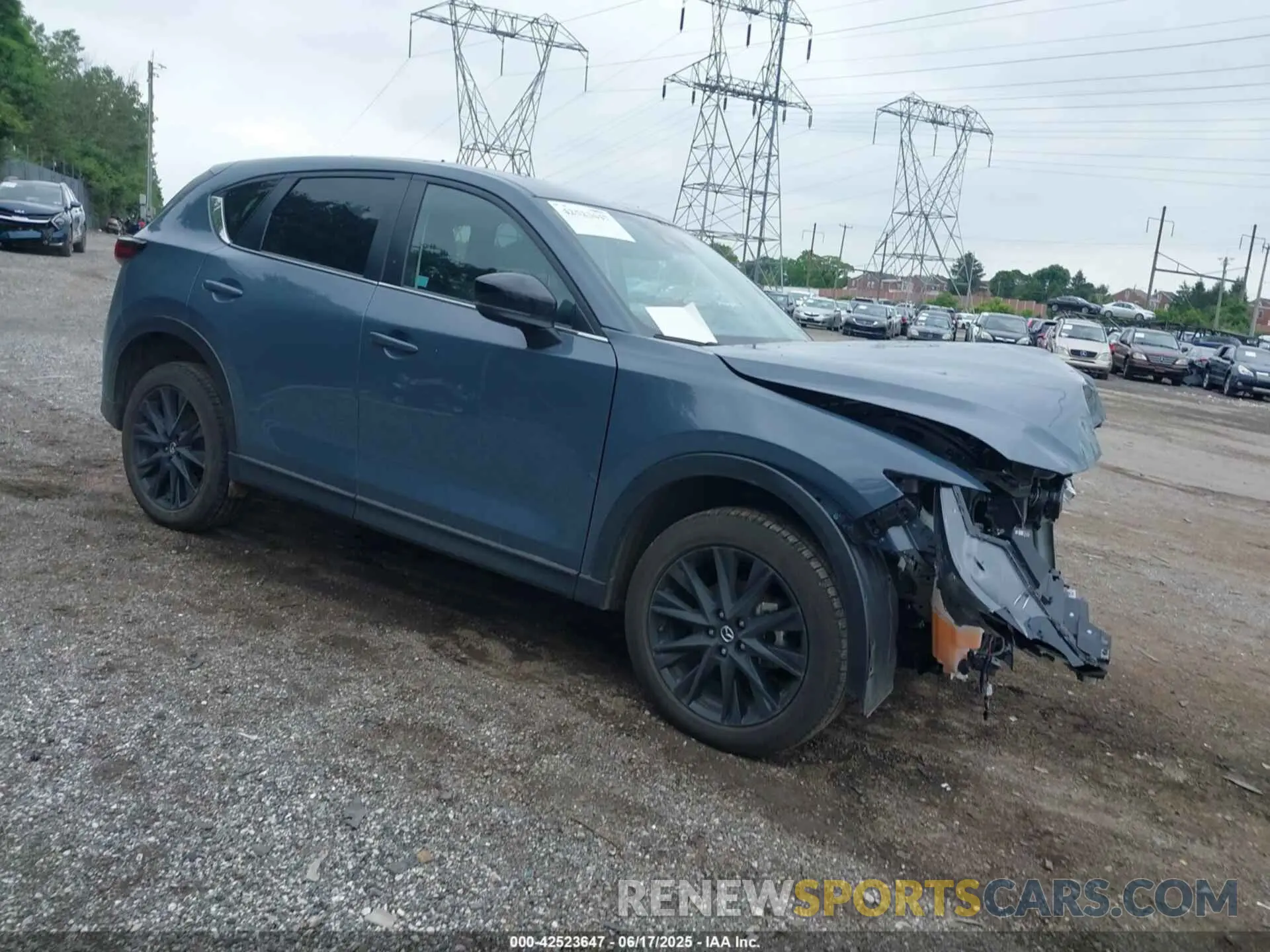 1 Photograph of a damaged car JM3KFBCM4P0142175 MAZDA CX-5 2023