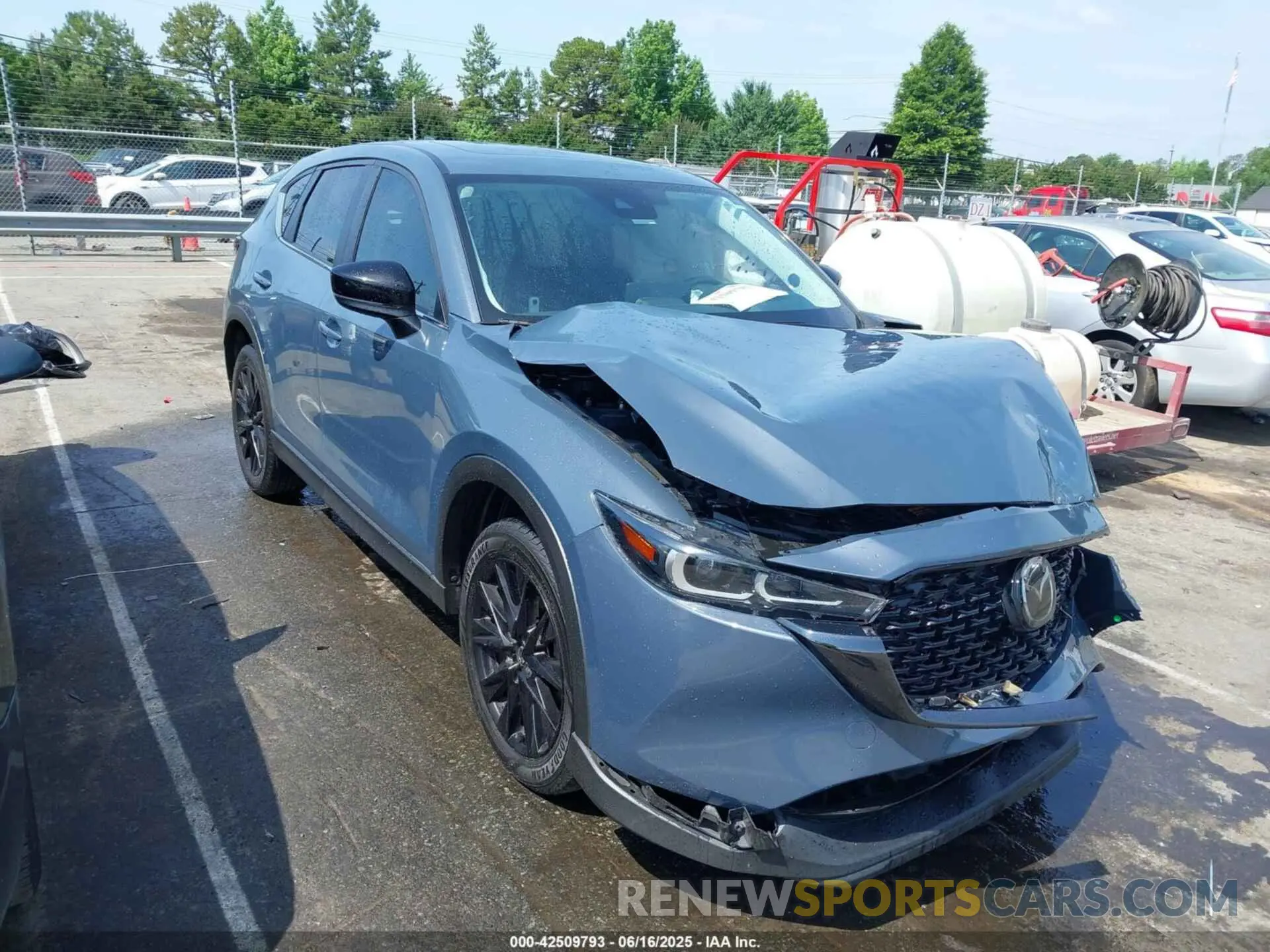 1 Photograph of a damaged car JM3KFBCM4P0263014 MAZDA CX-5 2023