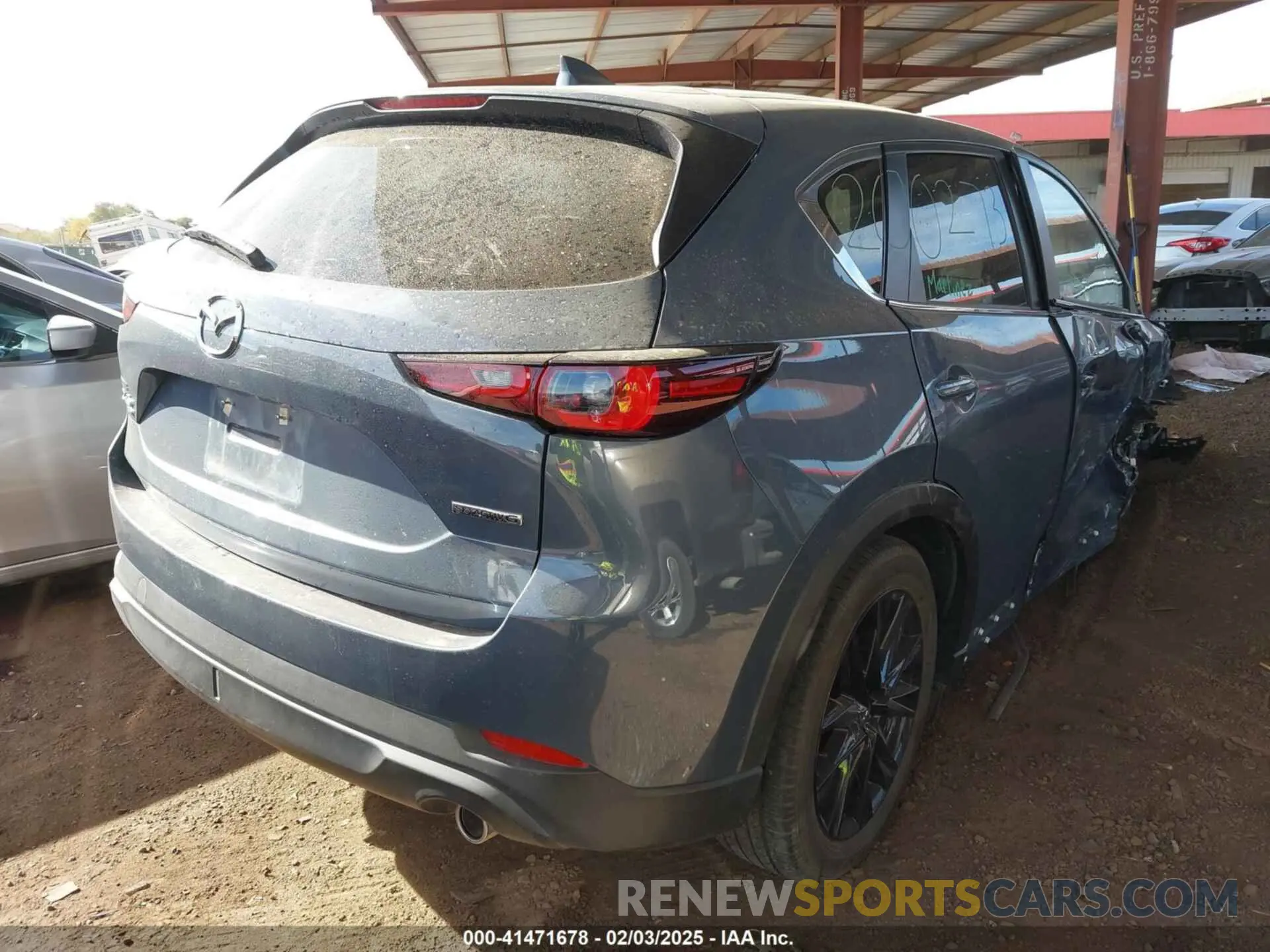 4 Photograph of a damaged car JM3KFBCM5P0155937 MAZDA CX-5 2023