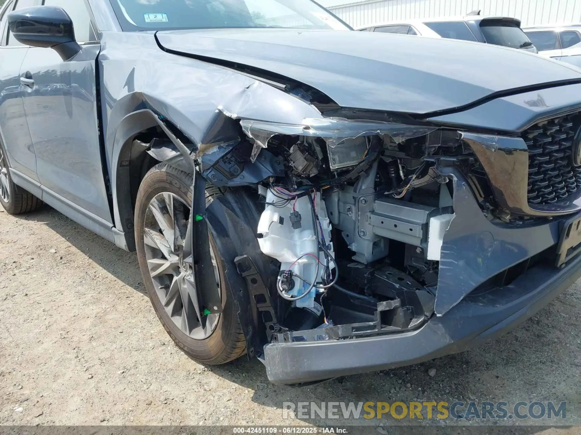6 Photograph of a damaged car JM3KFBCM5P0179462 MAZDA CX-5 2023