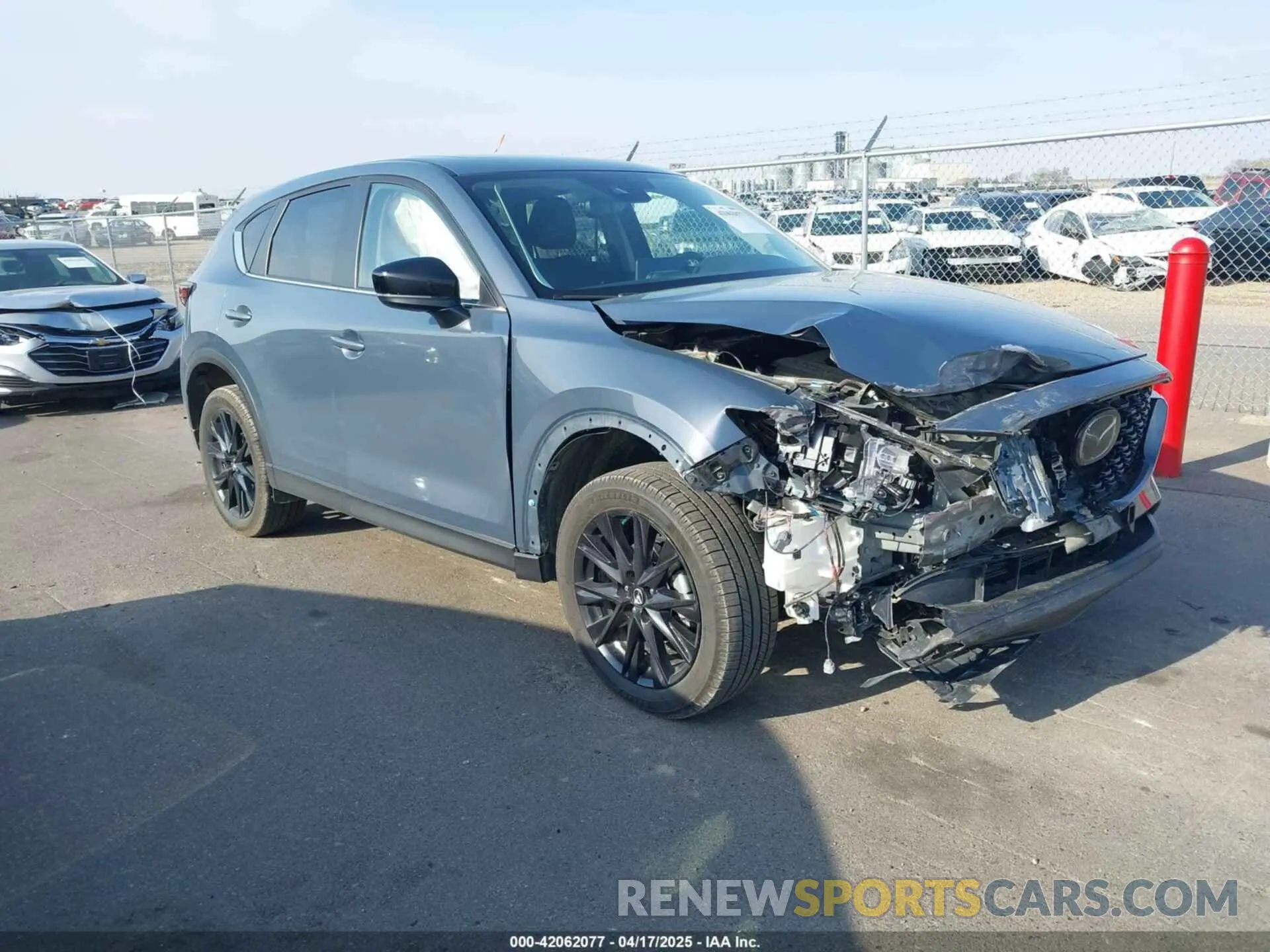 1 Photograph of a damaged car JM3KFBCM6P0120968 MAZDA CX-5 2023
