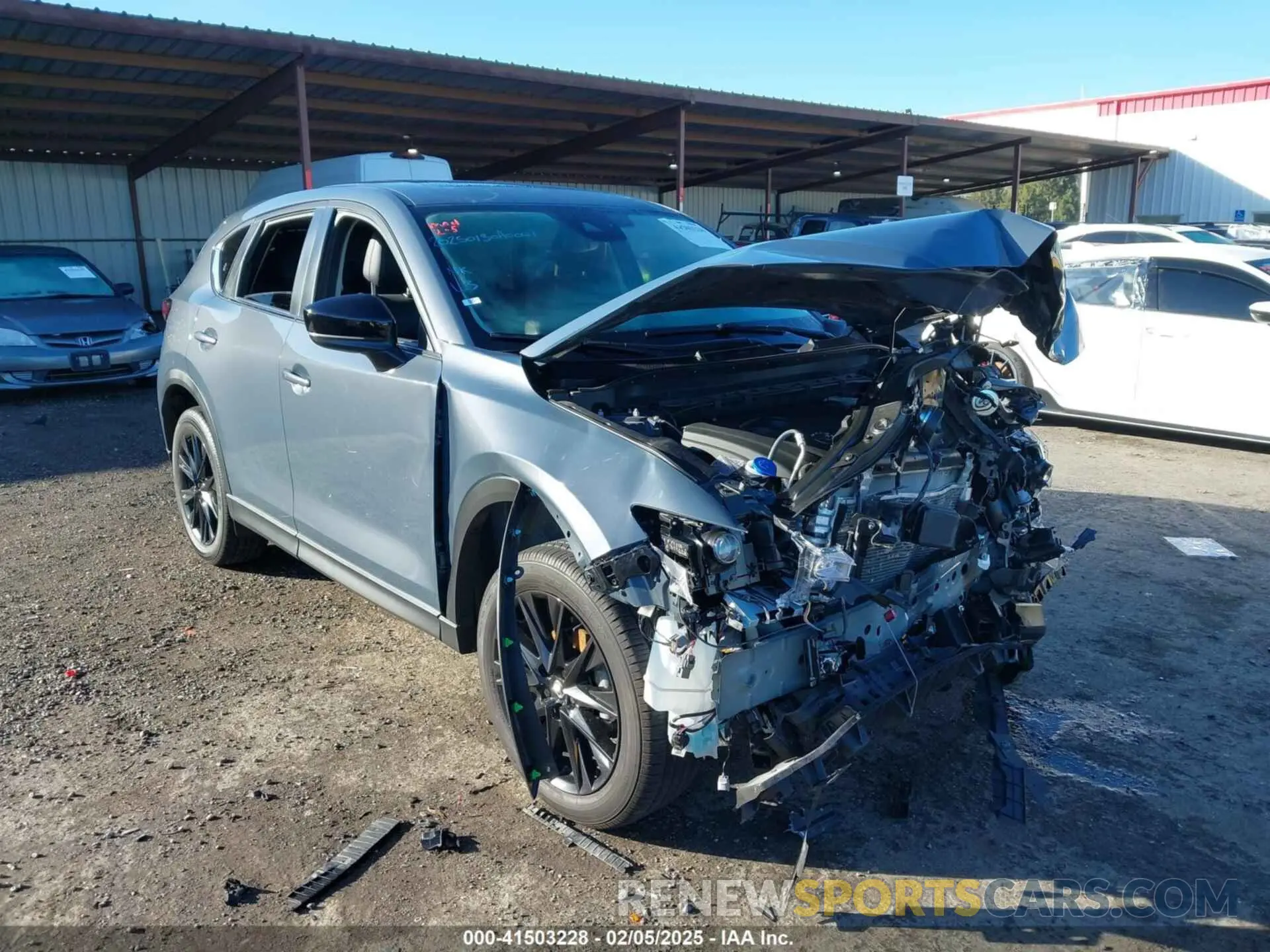 6 Photograph of a damaged car JM3KFBCM6P0240348 MAZDA CX-5 2023
