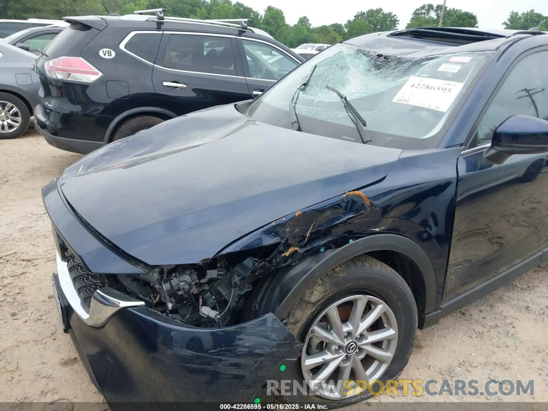 6 Photograph of a damaged car JM3KFBCM6P0251947 MAZDA CX-5 2023