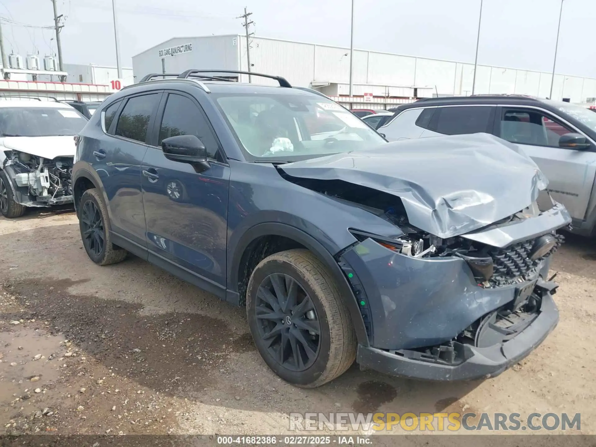 1 Photograph of a damaged car JM3KFBCM6P0288402 MAZDA CX-5 2023