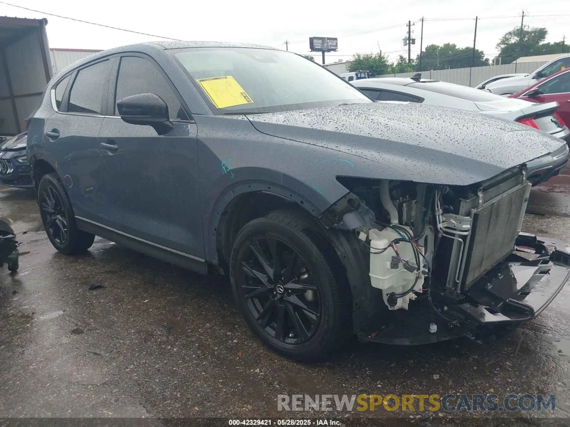 1 Photograph of a damaged car JM3KFBCM7P0104374 MAZDA CX-5 2023