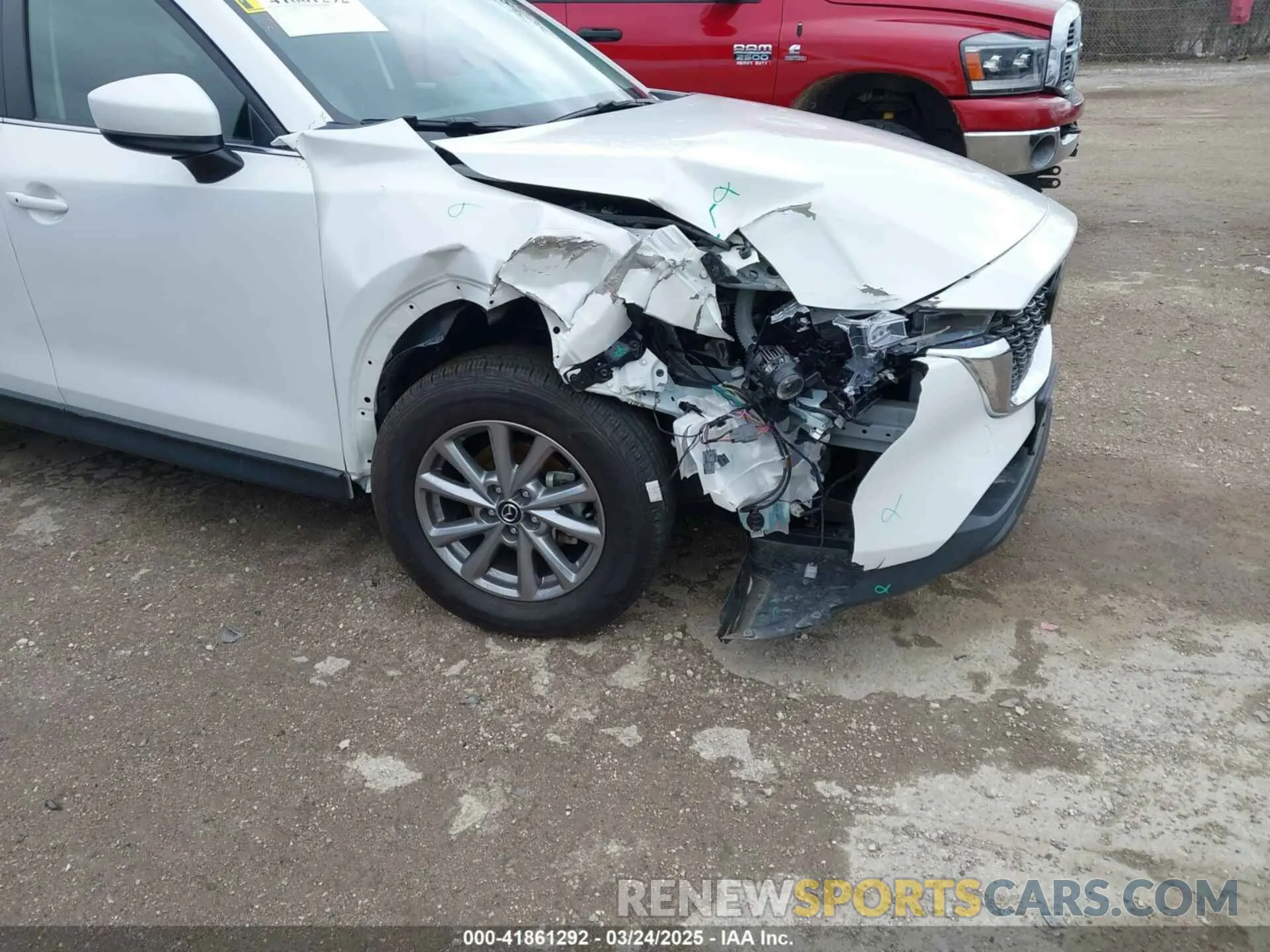 6 Photograph of a damaged car JM3KFBCM8P0187510 MAZDA CX-5 2023