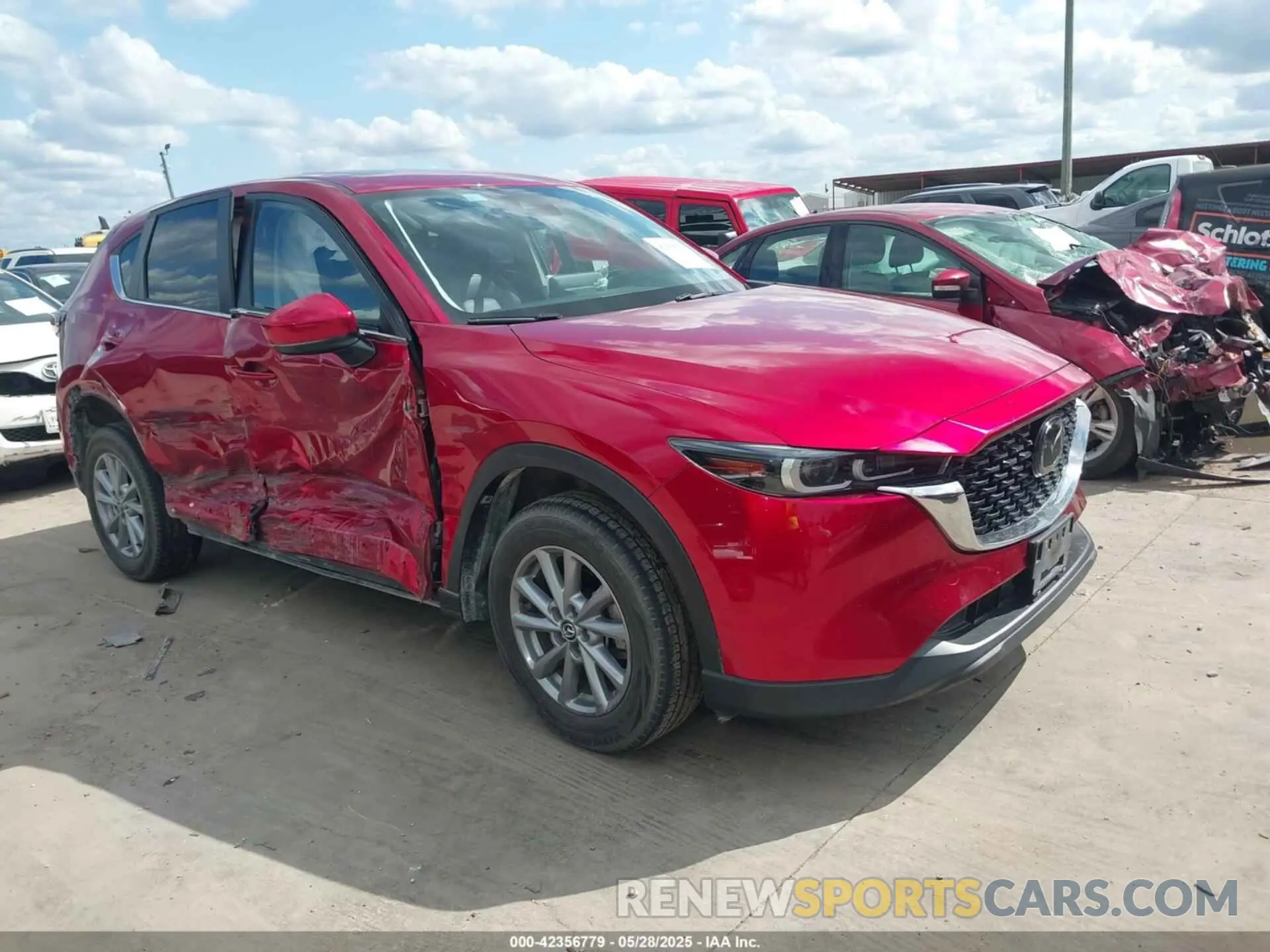 1 Photograph of a damaged car JM3KFBCM8P0256180 MAZDA CX-5 2023