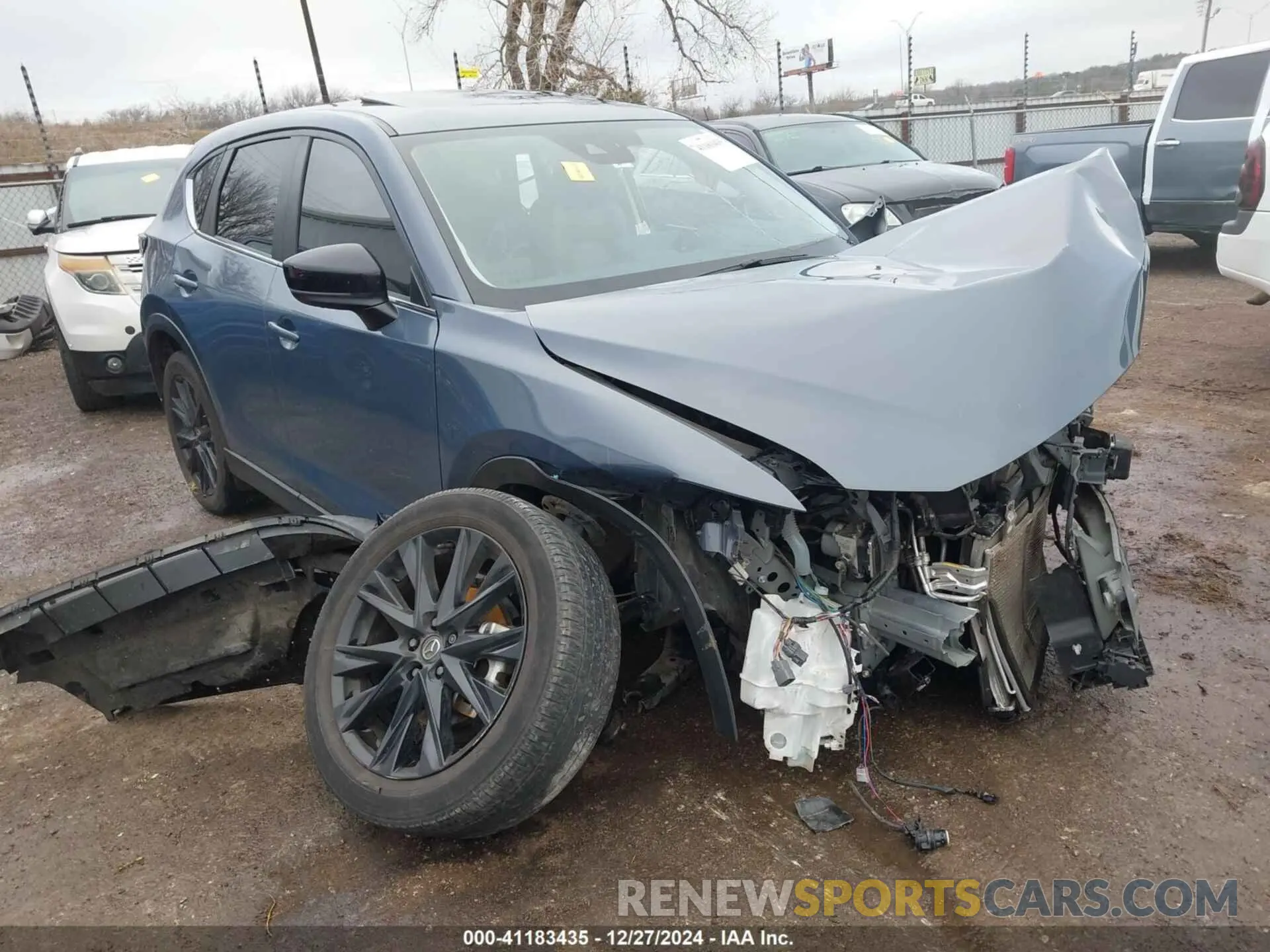 1 Photograph of a damaged car JM3KFBCM9P0109219 MAZDA CX-5 2023