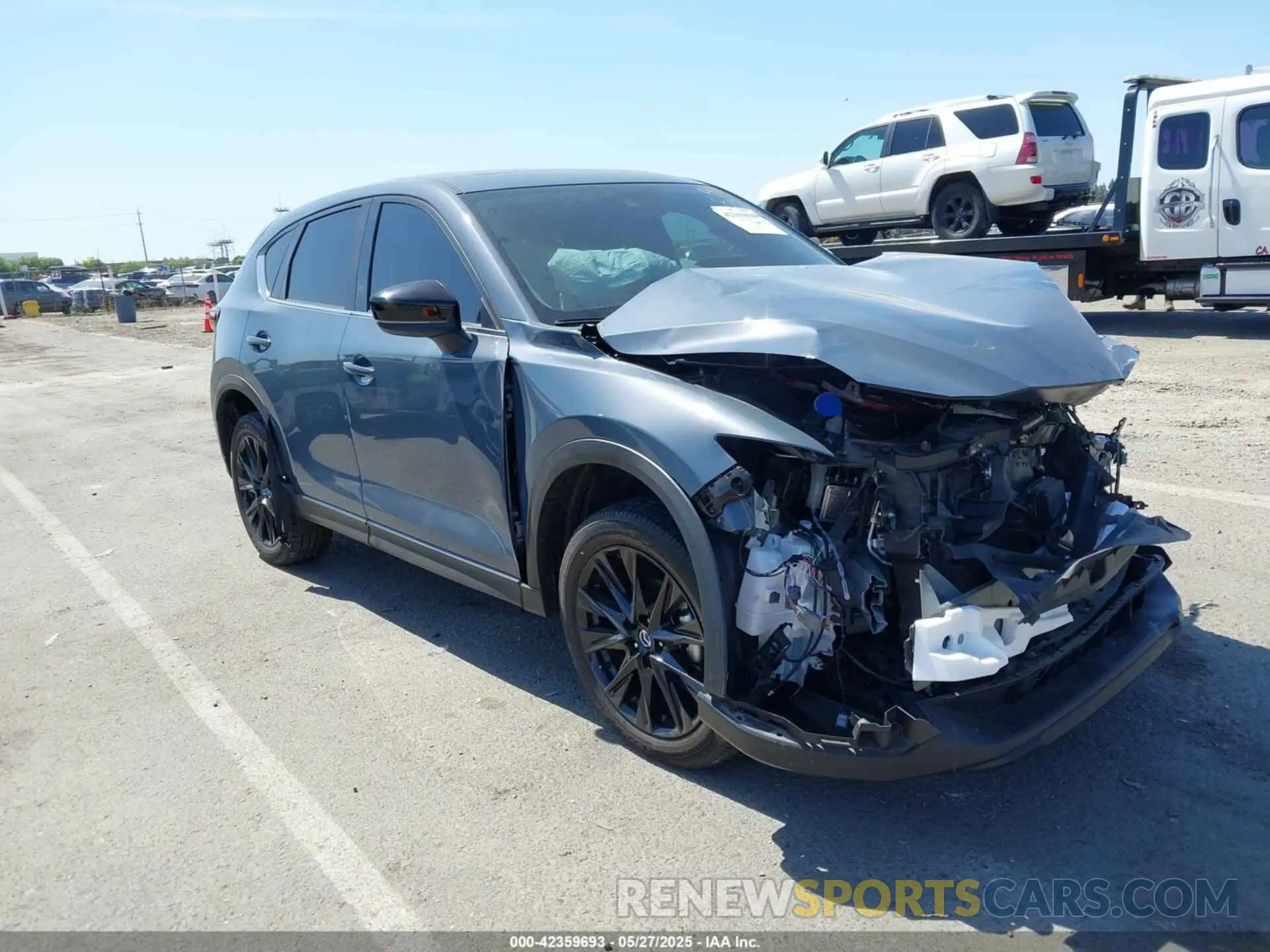 1 Photograph of a damaged car JM3KFBCM9P0155990 MAZDA CX-5 2023