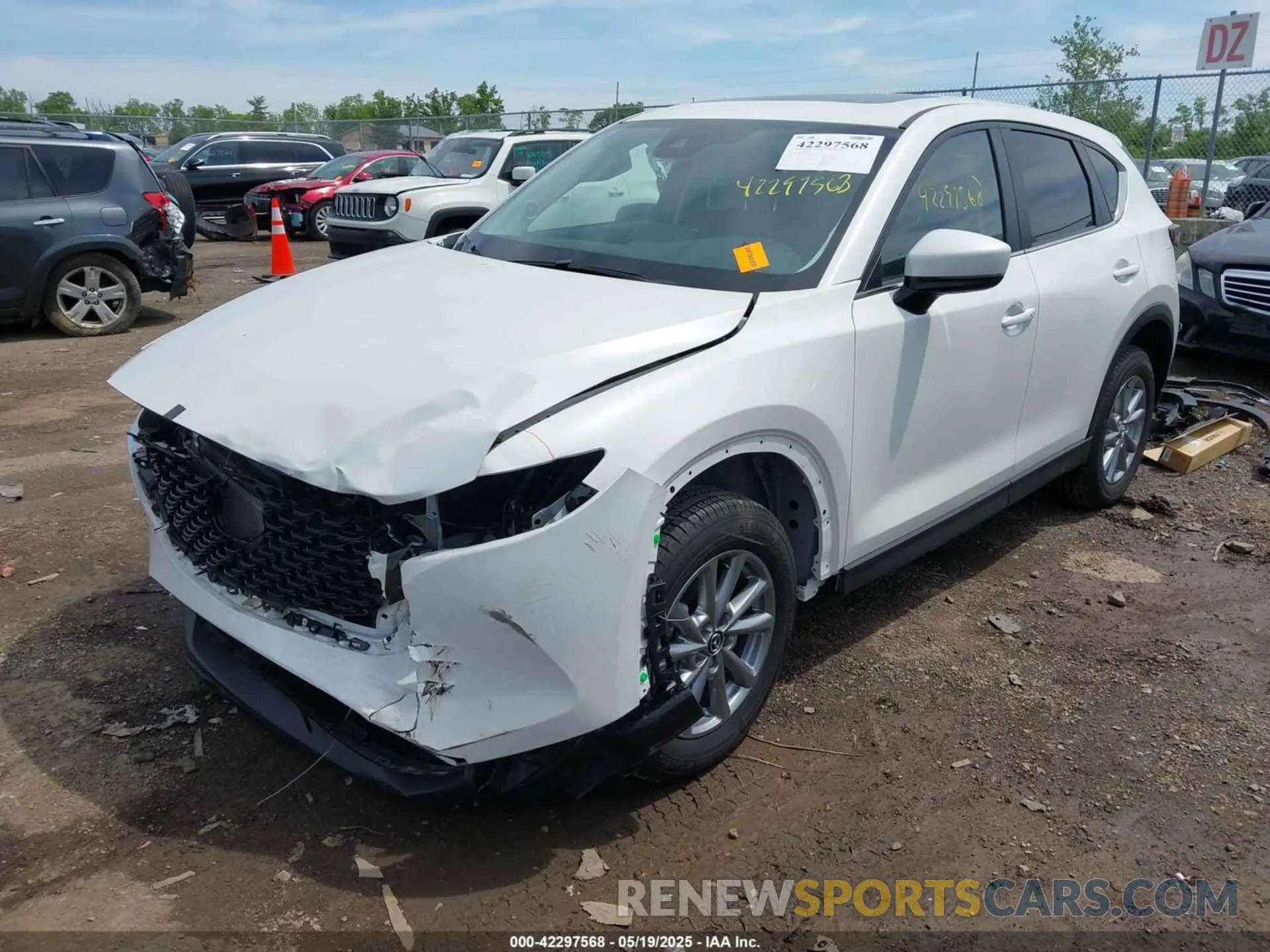 2 Photograph of a damaged car JM3KFBCM9P0167301 MAZDA CX-5 2023