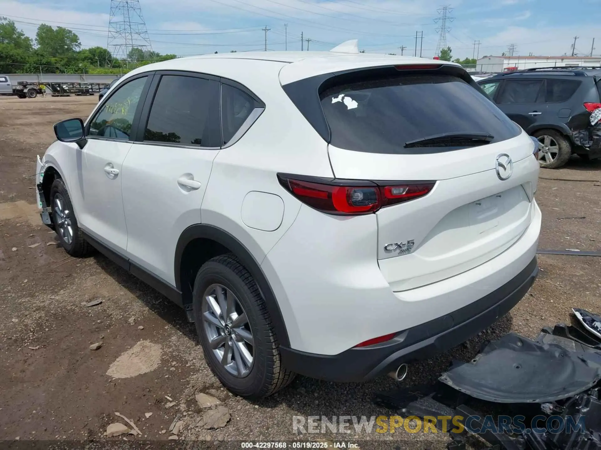 3 Photograph of a damaged car JM3KFBCM9P0167301 MAZDA CX-5 2023