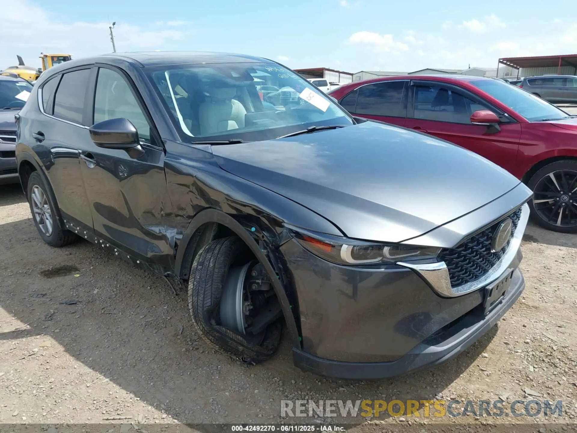 1 Photograph of a damaged car JM3KFBCMXP0124912 MAZDA CX-5 2023