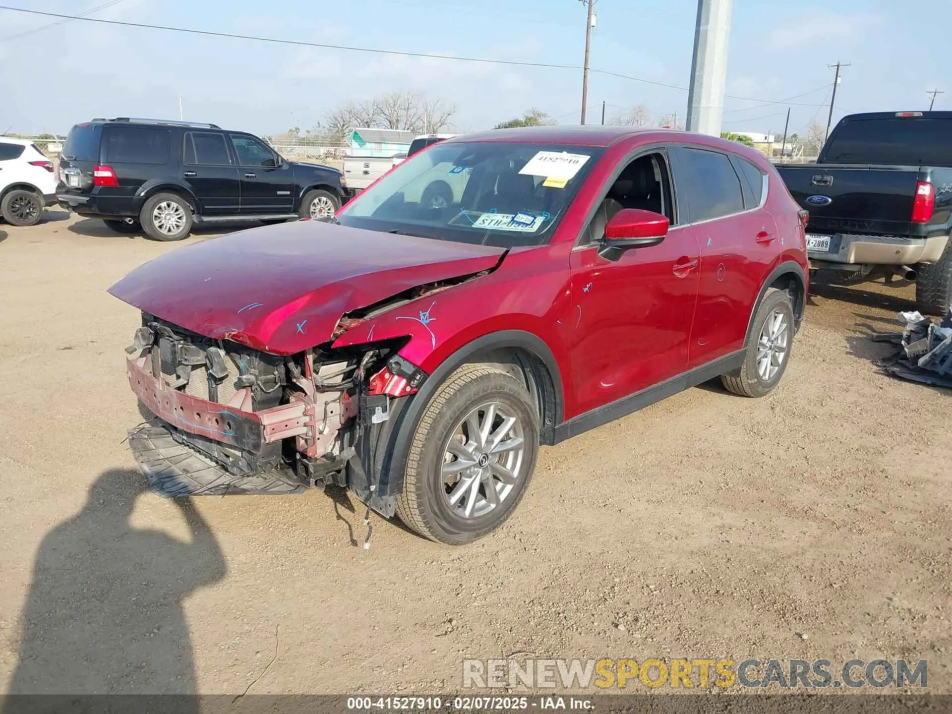 2 Photograph of a damaged car JM3KFBCMXP0192739 MAZDA CX-5 2023