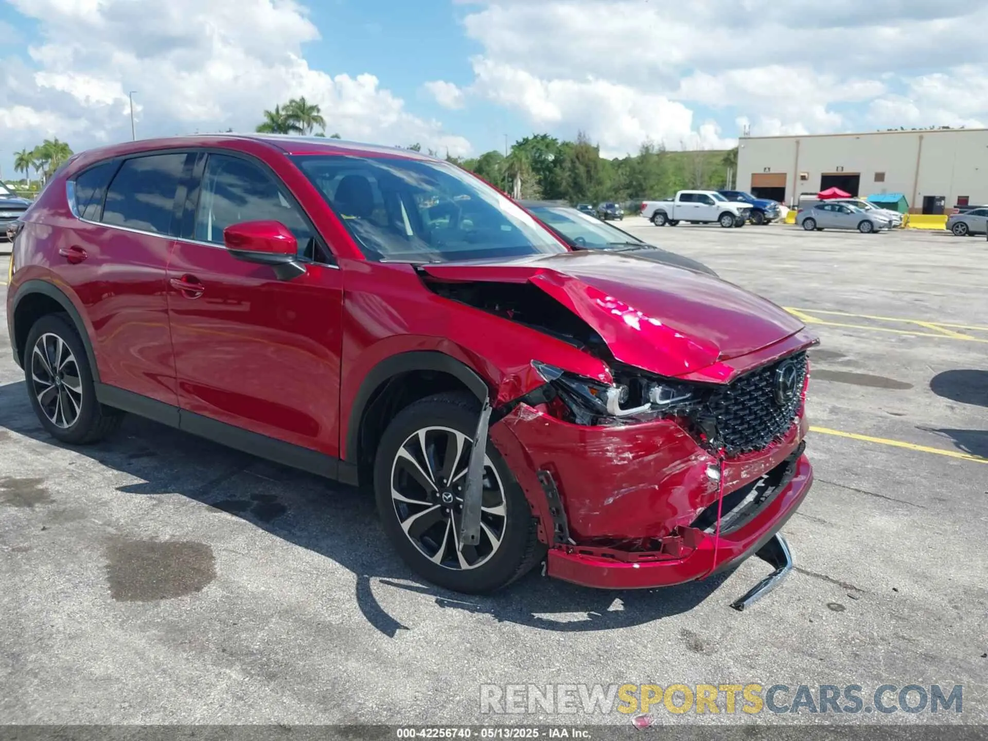 1 Photograph of a damaged car JM3KFBDM0P0219901 MAZDA CX-5 2023
