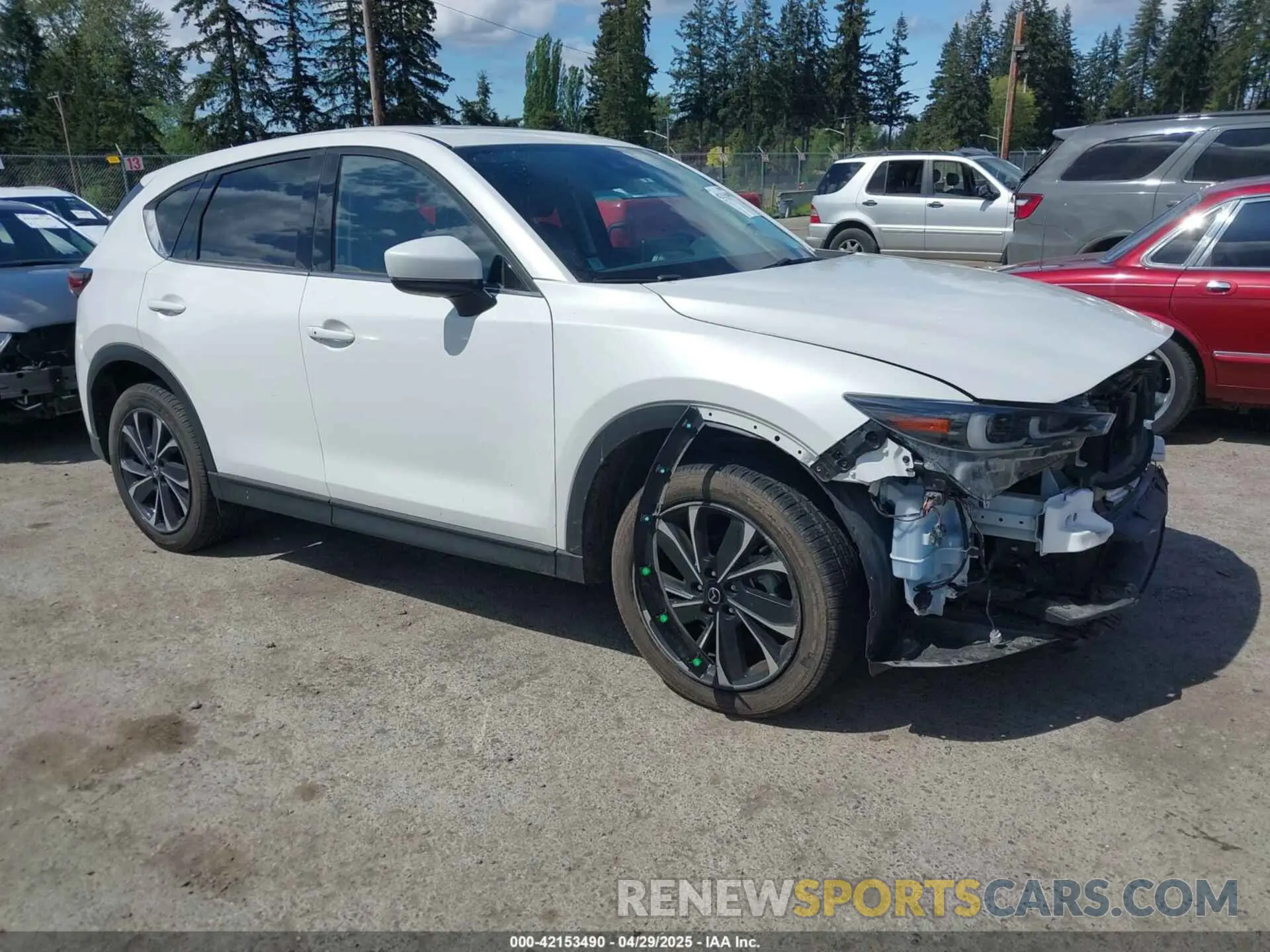 1 Photograph of a damaged car JM3KFBDM2P0135918 MAZDA CX-5 2023