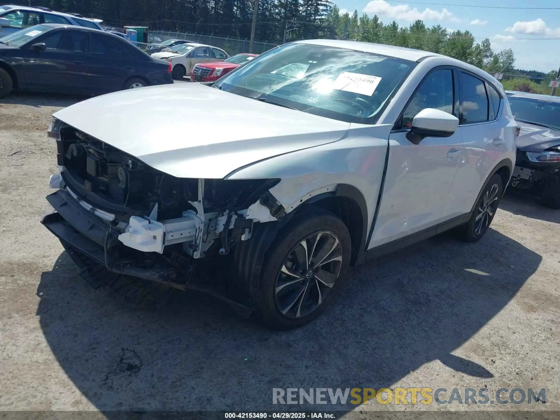 2 Photograph of a damaged car JM3KFBDM2P0135918 MAZDA CX-5 2023