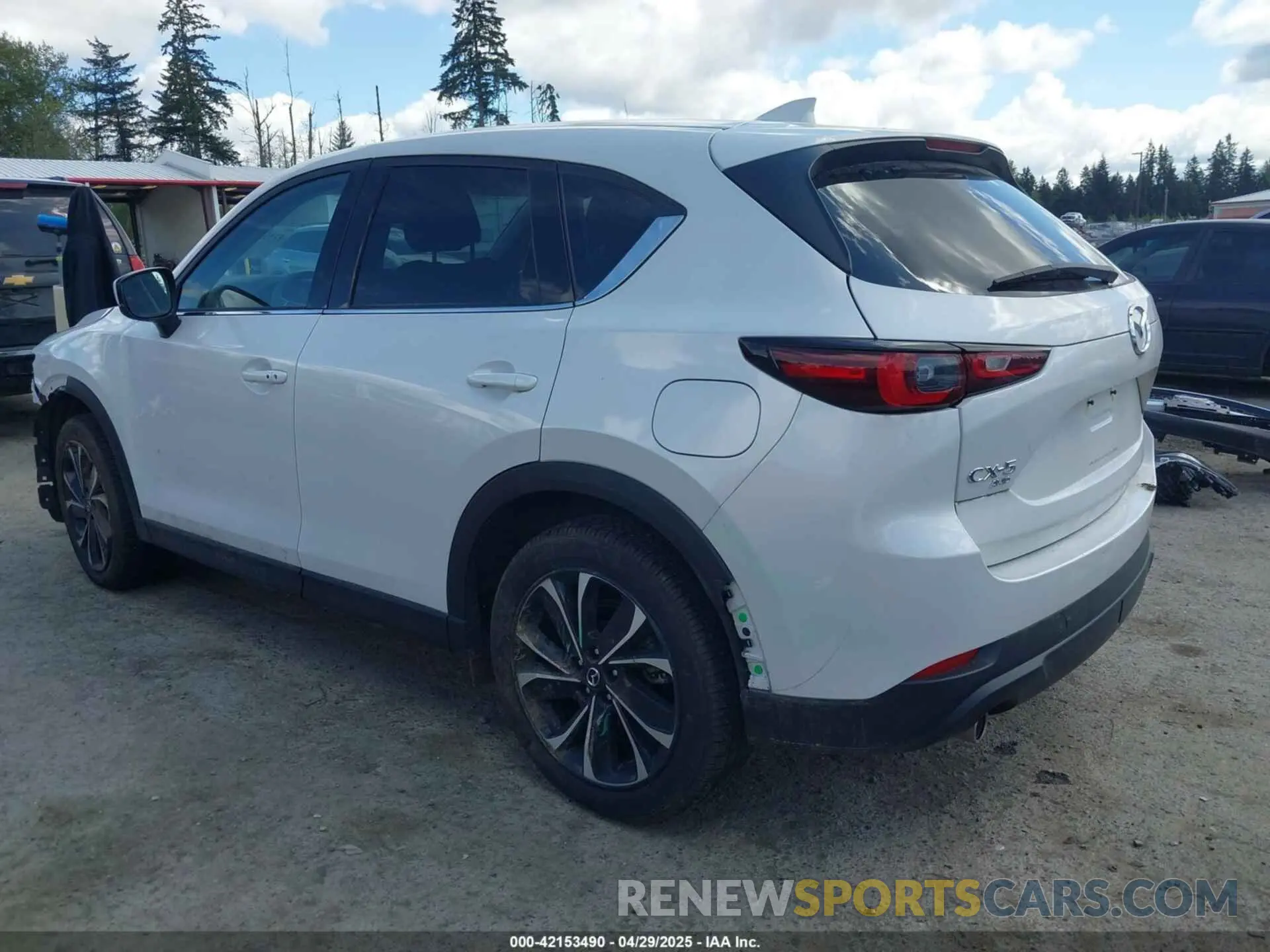 3 Photograph of a damaged car JM3KFBDM2P0135918 MAZDA CX-5 2023