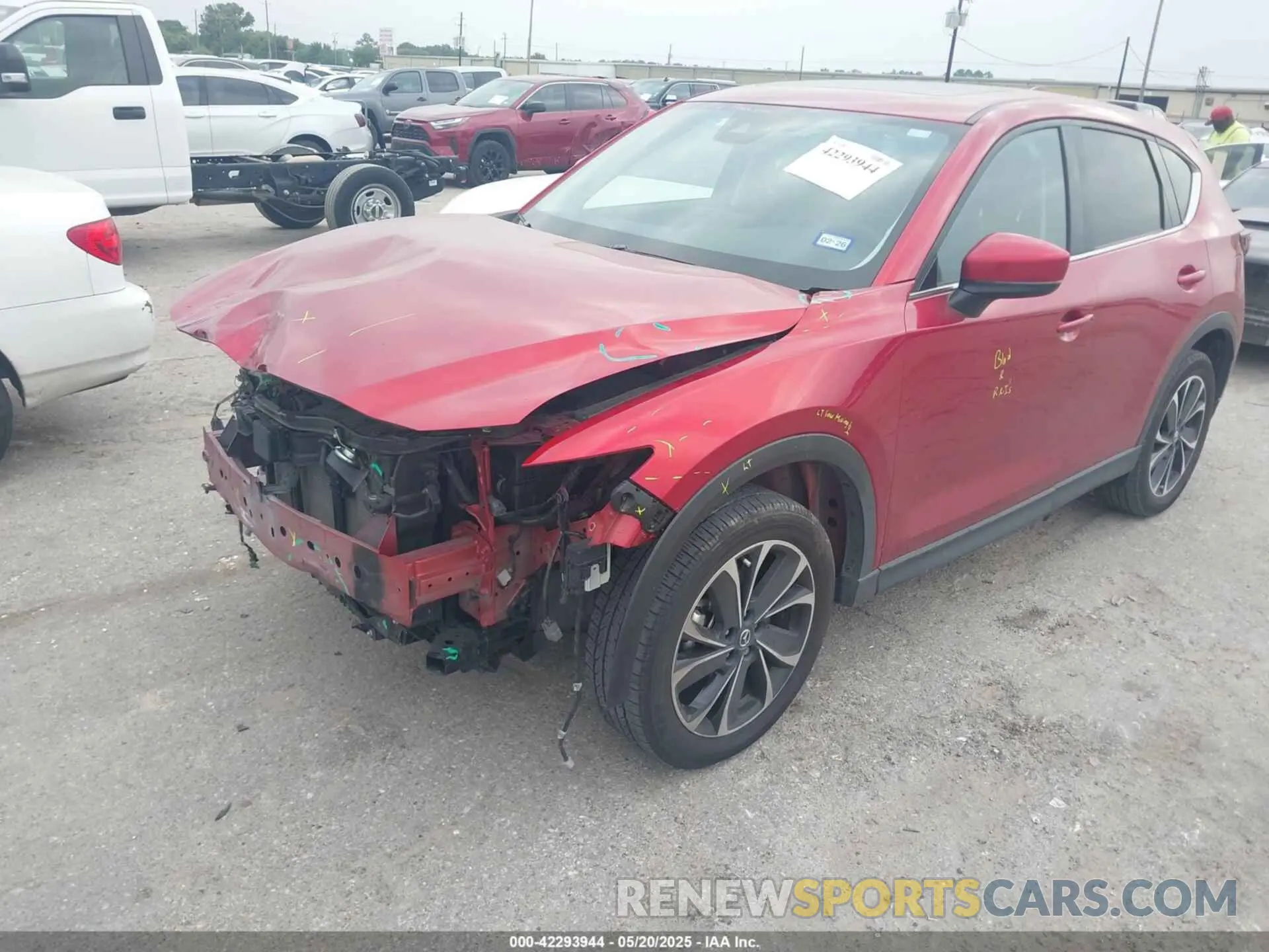 2 Photograph of a damaged car JM3KFBDM2P0180342 MAZDA CX-5 2023