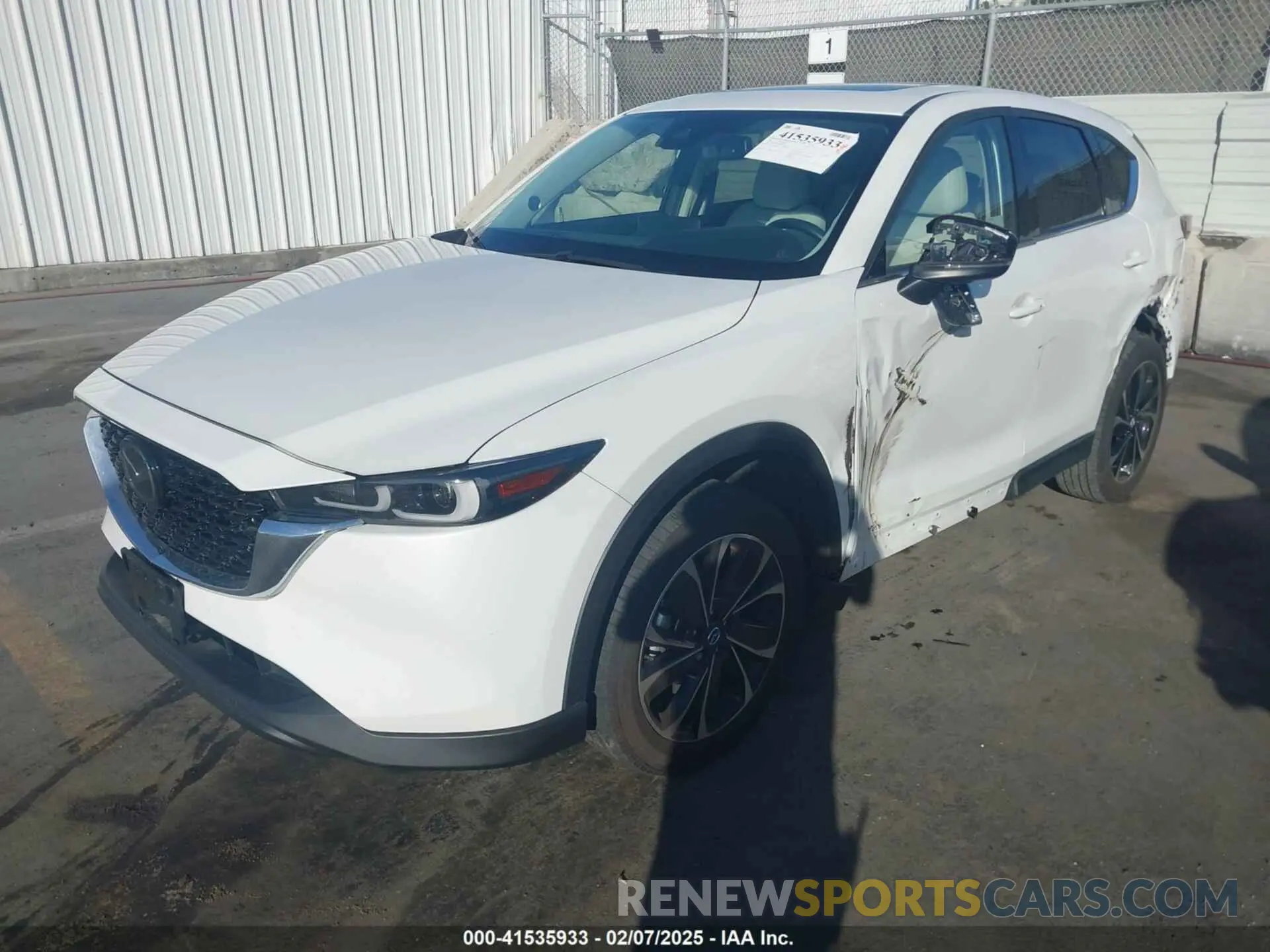 2 Photograph of a damaged car JM3KFBDM2P0283602 MAZDA CX-5 2023