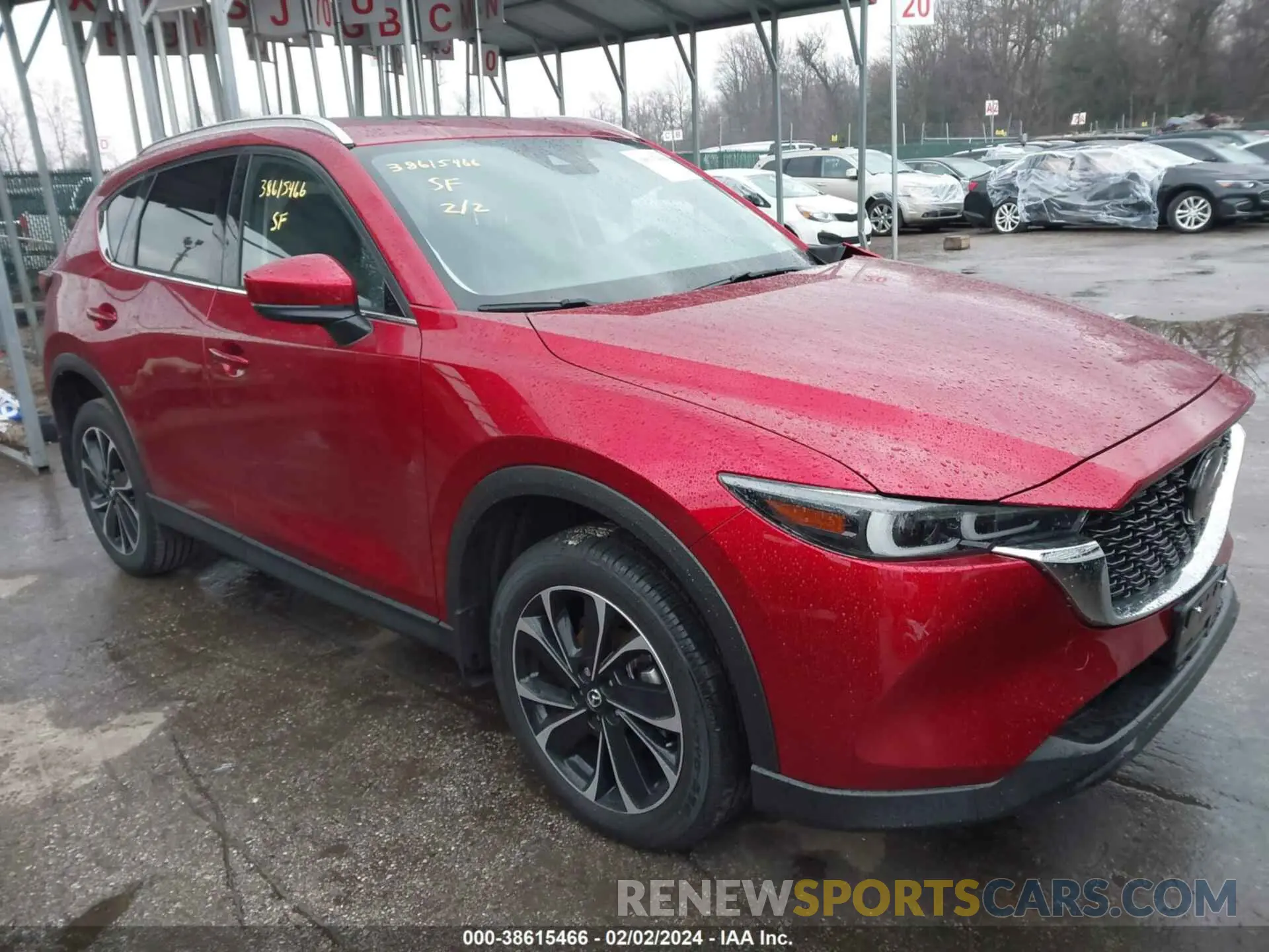 1 Photograph of a damaged car JM3KFBDM4P0147200 MAZDA CX-5 2023