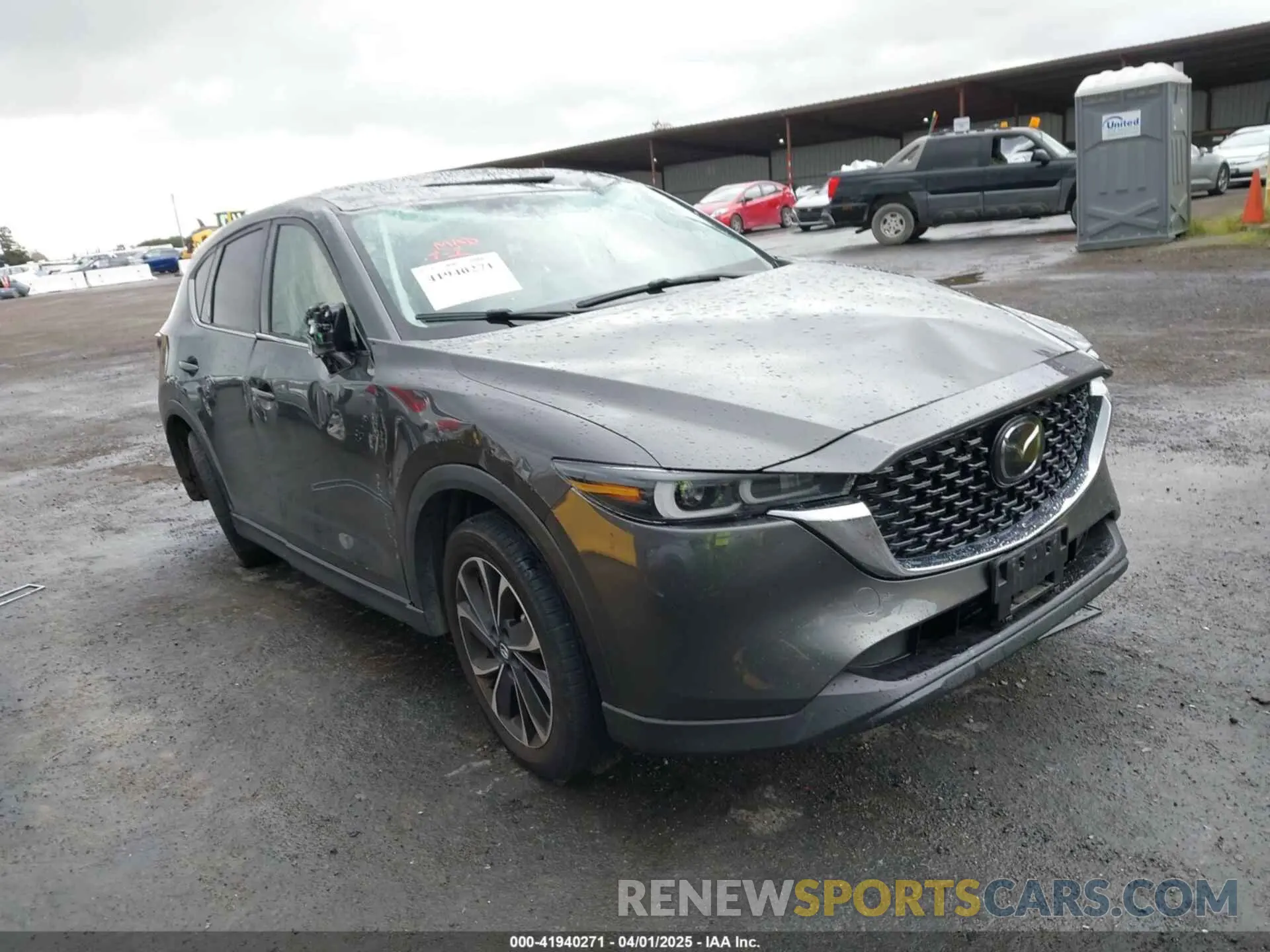 1 Photograph of a damaged car JM3KFBDM4P0174901 MAZDA CX-5 2023