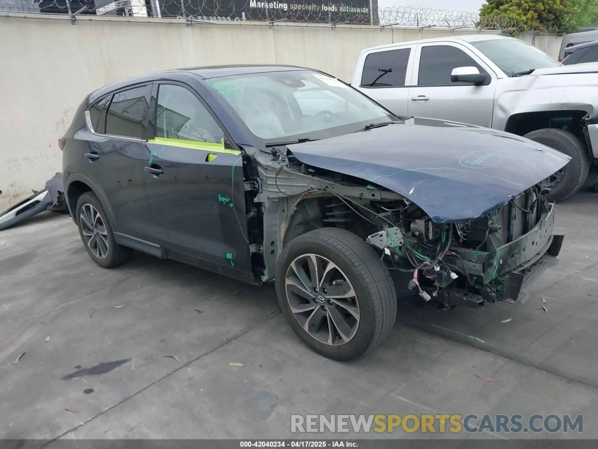 1 Photograph of a damaged car JM3KFBDM4P0185865 MAZDA CX-5 2023
