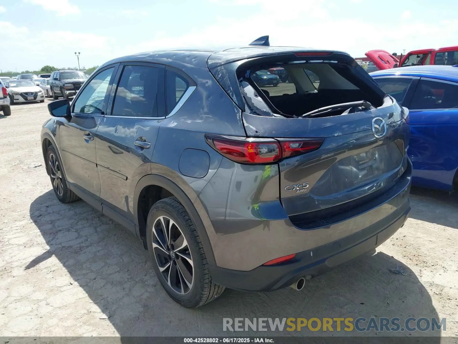 3 Photograph of a damaged car JM3KFBDM5P0136044 MAZDA CX-5 2023