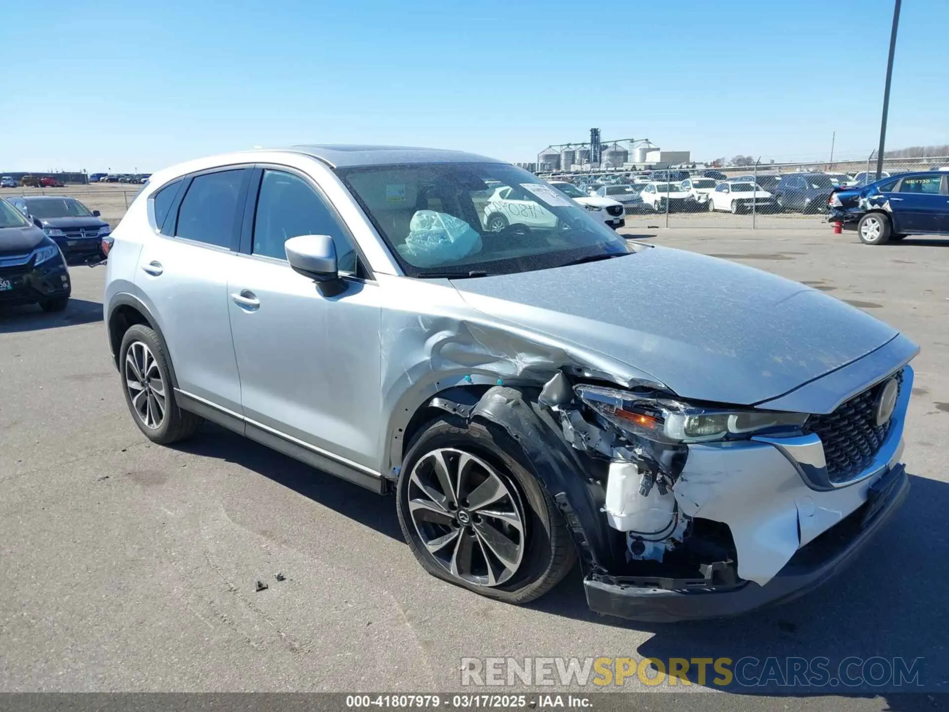 1 Photograph of a damaged car JM3KFBDM9P0173453 MAZDA CX-5 2023