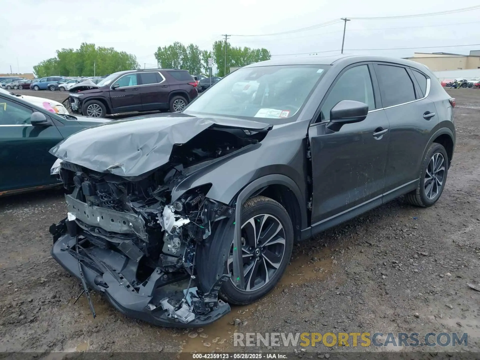 2 Photograph of a damaged car JM3KFBDMXP0142955 MAZDA CX-5 2023