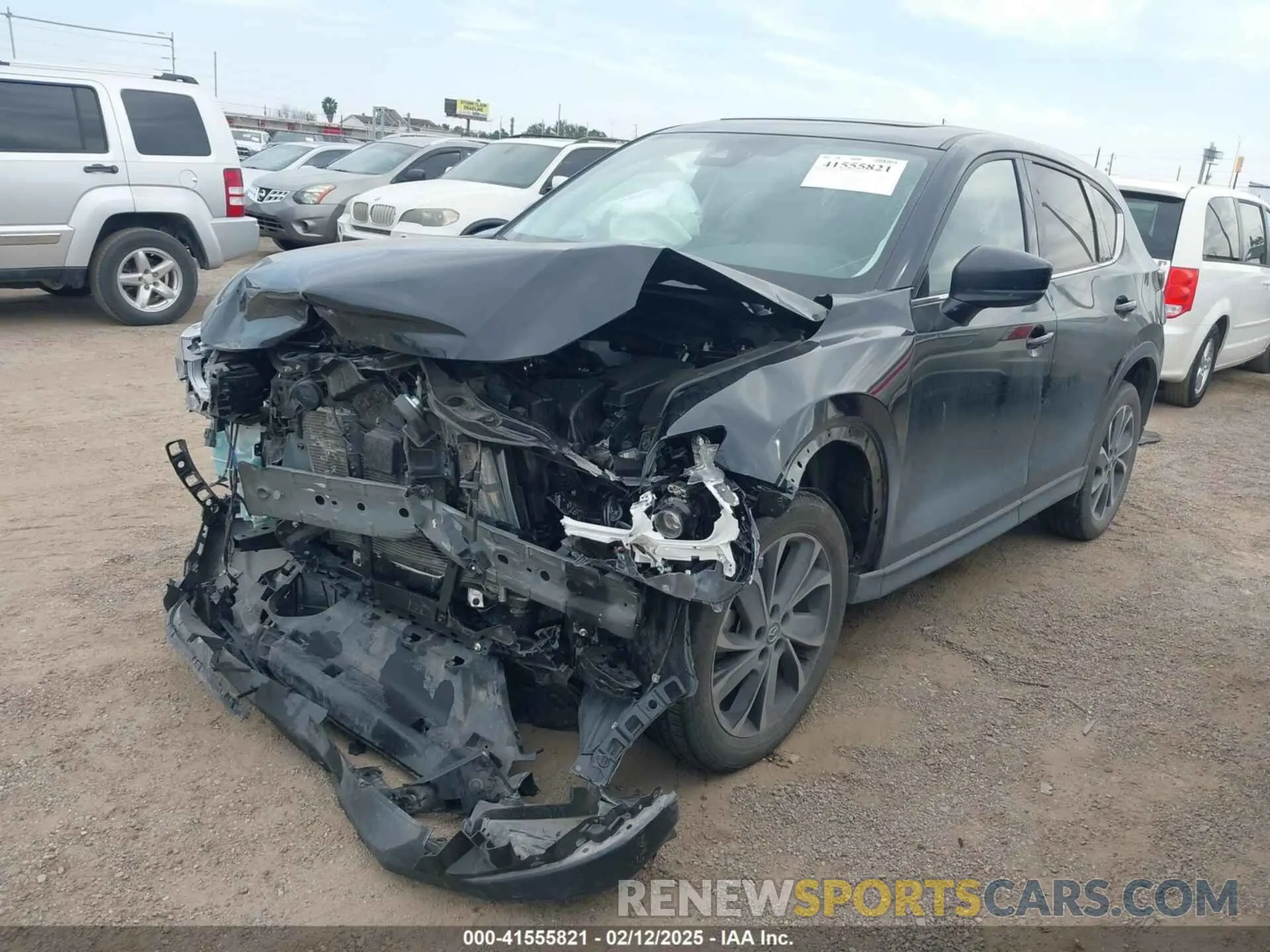 2 Photograph of a damaged car JM3KFBDMXP0163644 MAZDA CX-5 2023