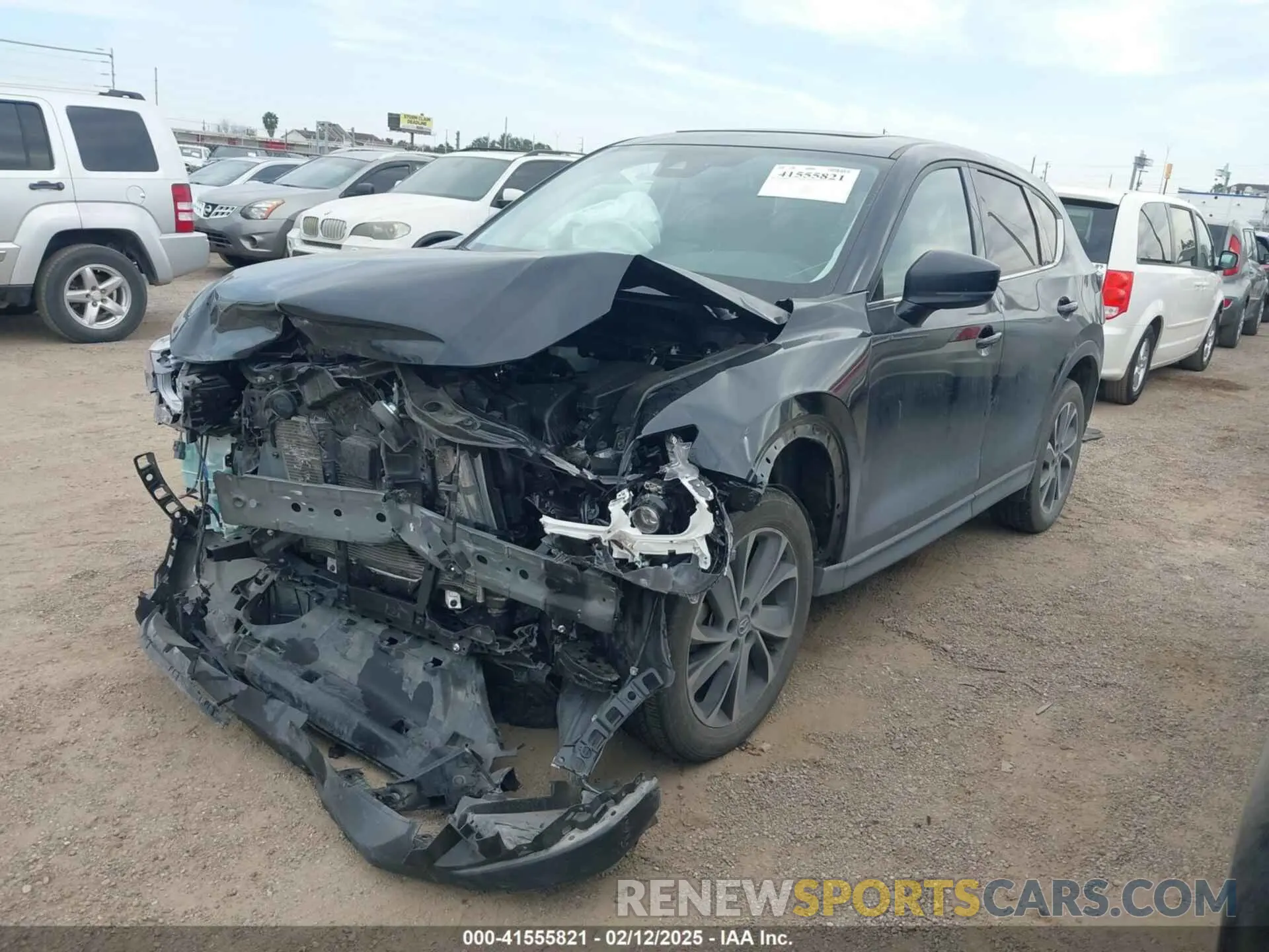 6 Photograph of a damaged car JM3KFBDMXP0163644 MAZDA CX-5 2023